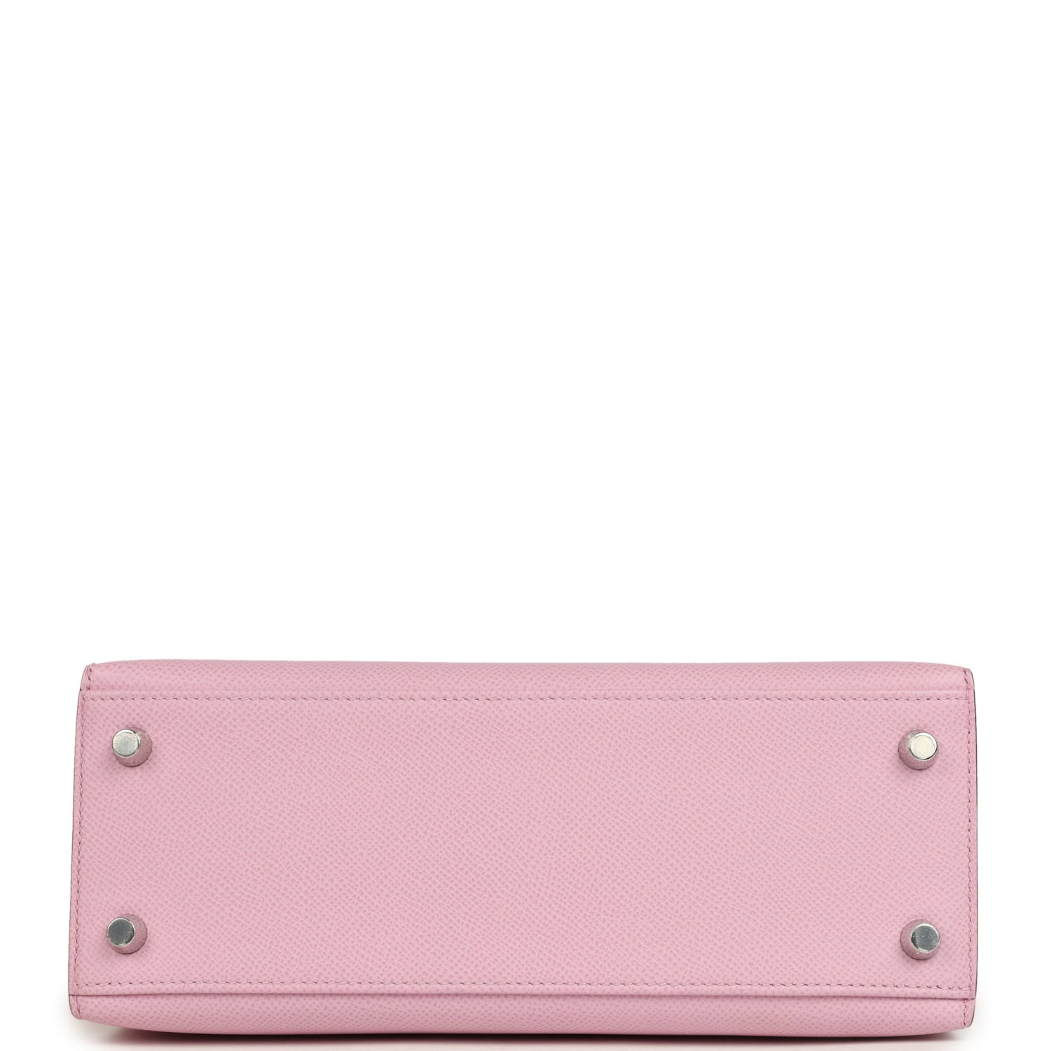Hermes Special Order (HSS) Kelly Sellier 25 Mauve Sylvestre Verso Epsom Palladium Hardware