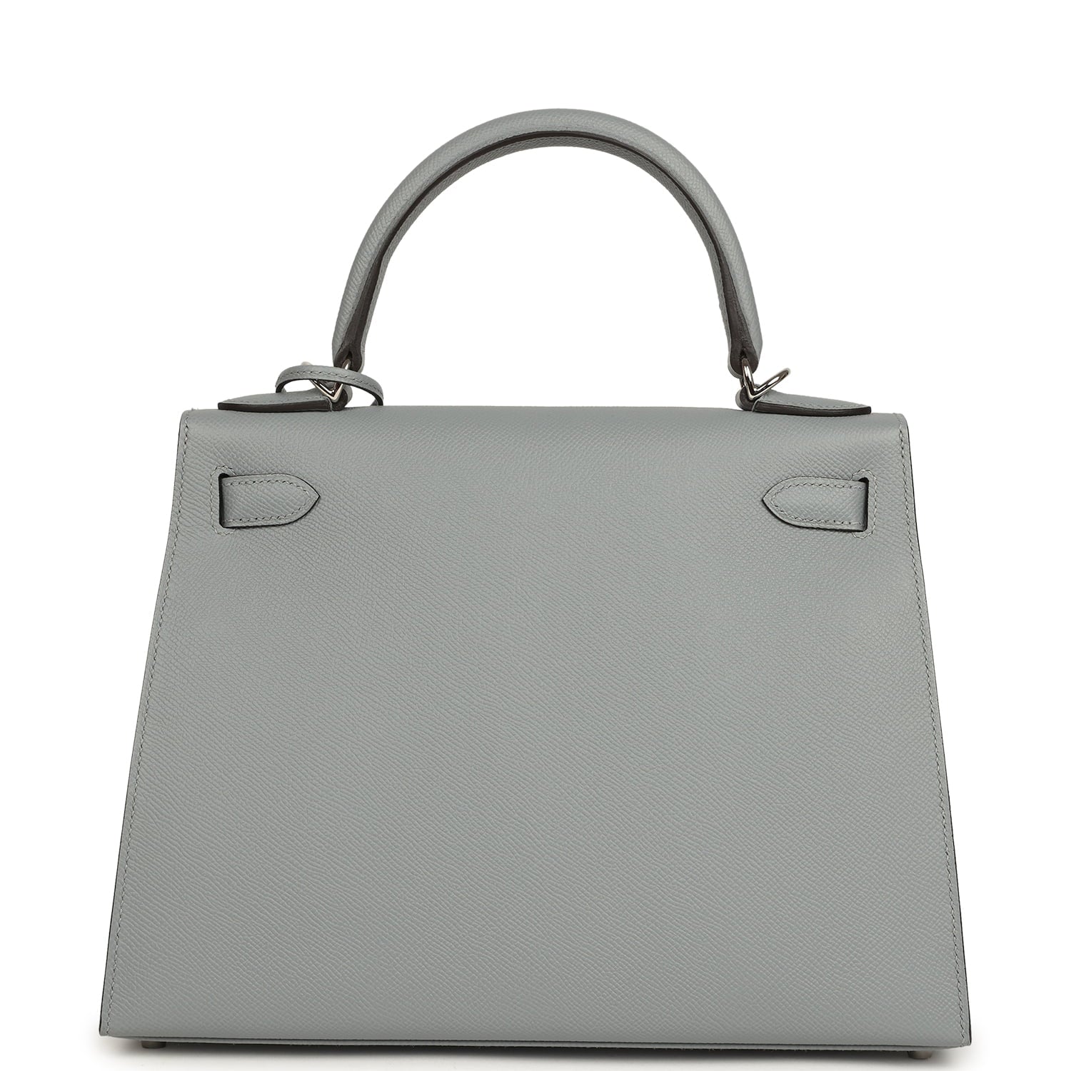Hermes Kelly Sellier 28 Gris Pantin Epsom Palladium Hardware