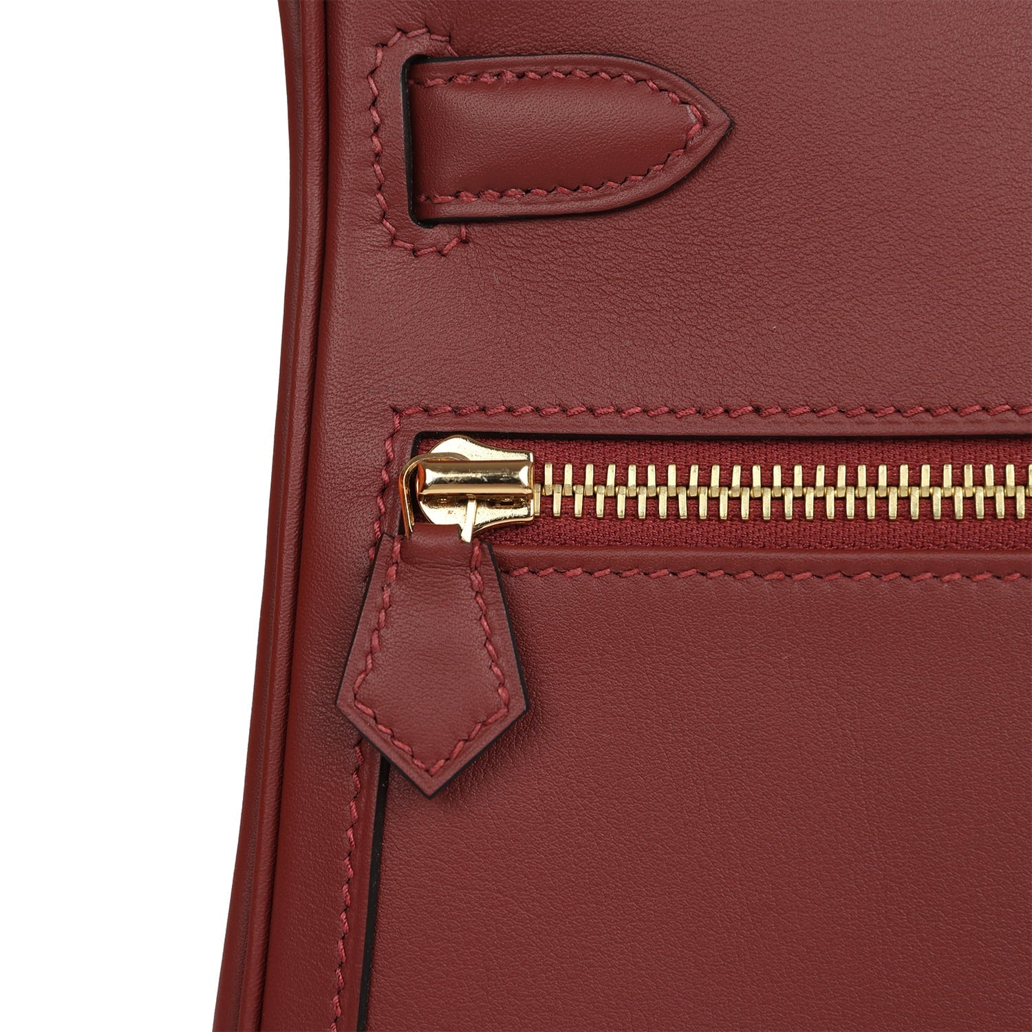 Hermes Kelly Lakis 28 Rouge H Swift Gold Hardware