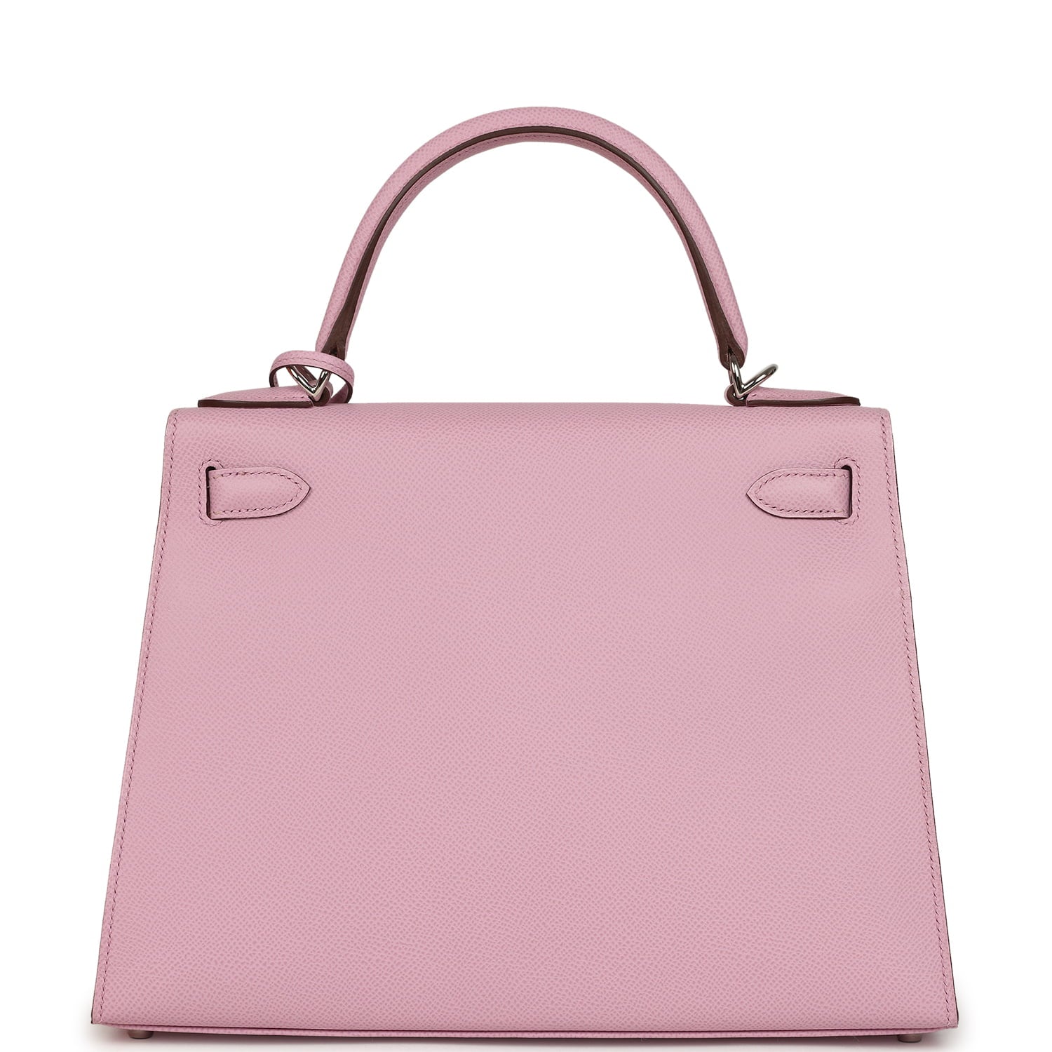 Hermes Kelly Sellier 28 Mauve Sylvestre Epsom Palladium Hardware