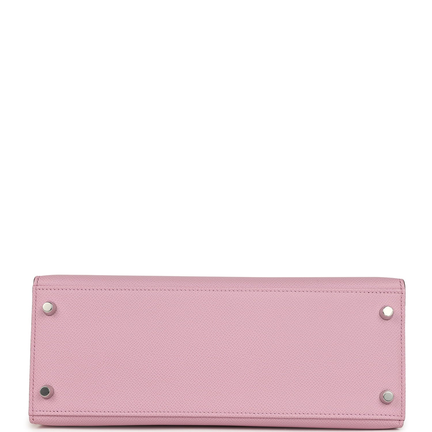 Hermes Kelly Sellier 28 Mauve Sylvestre Epsom Palladium Hardware