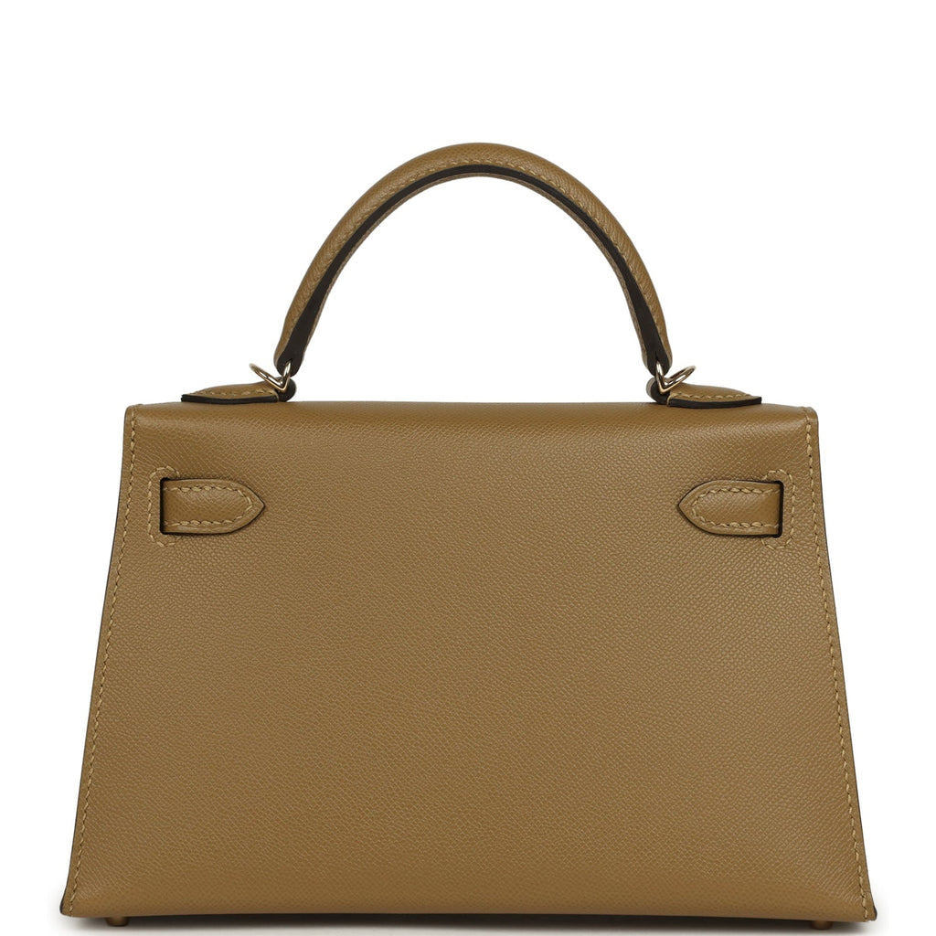 Hermes Kelly Sellier 20 Dune Madame Permabrass Hardware