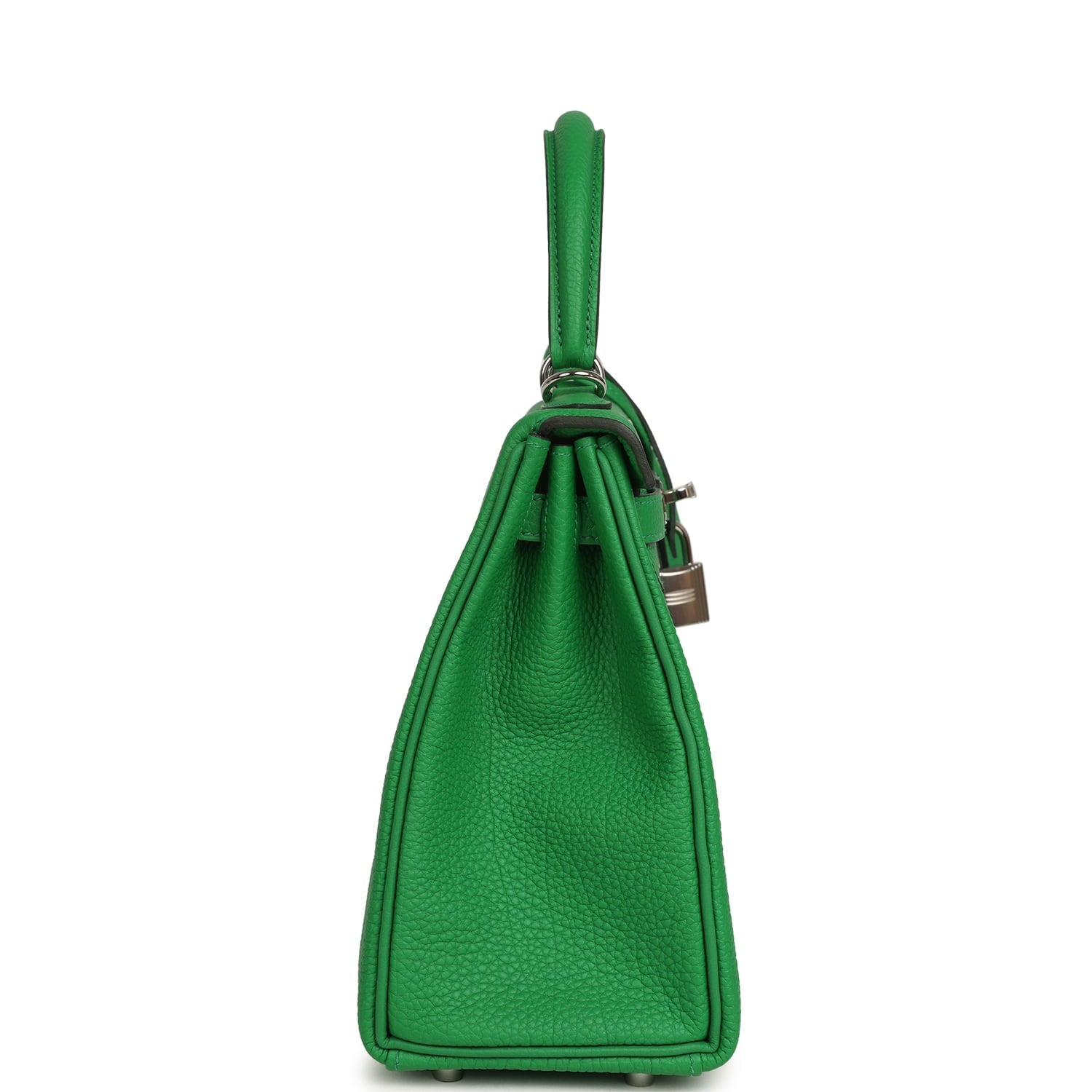 Hermes Kelly Retourne 25 Bambou Togo Palladium Hardware