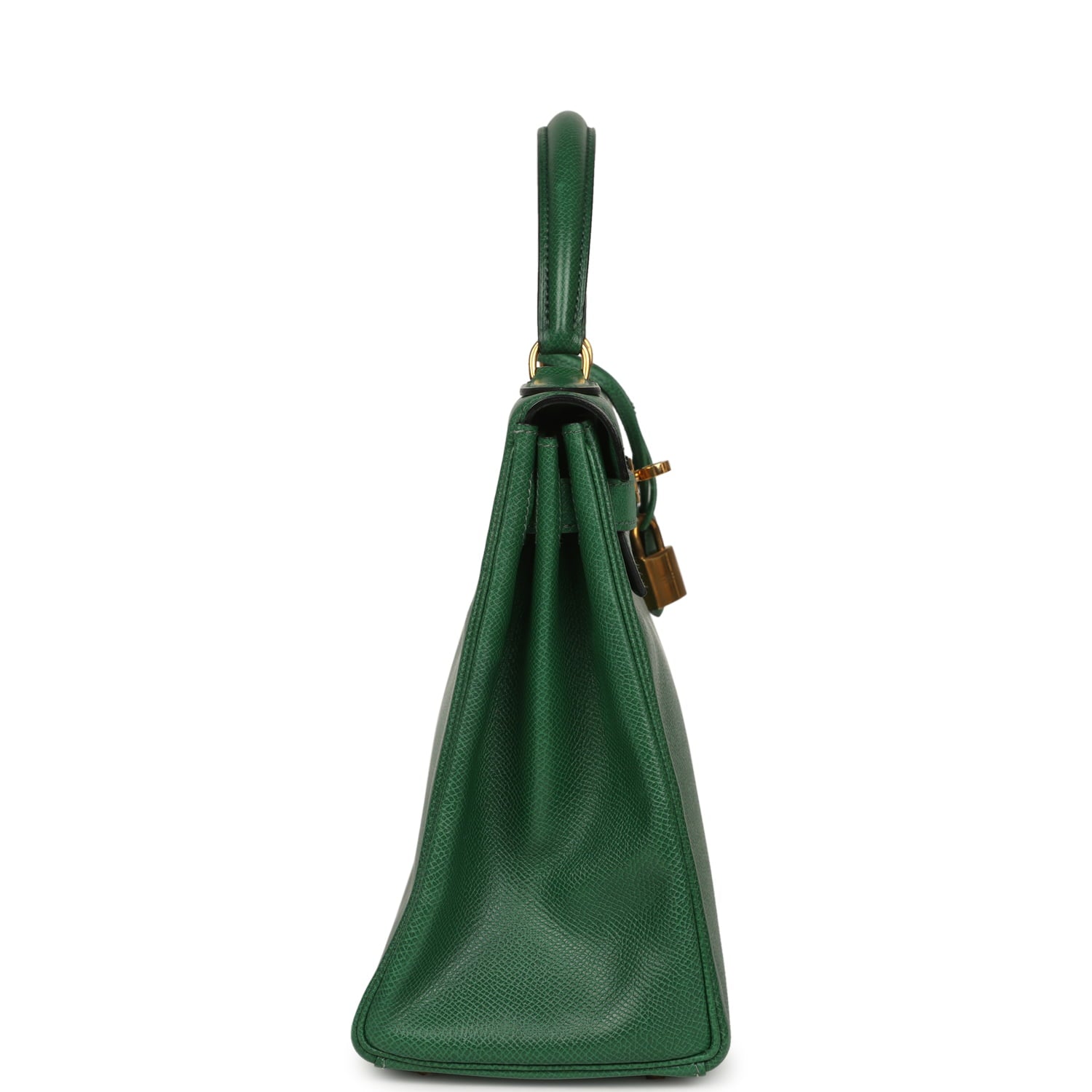 New Hermes Kelly Retourne 28 Vert Benghal Courchevel Gold Hardware