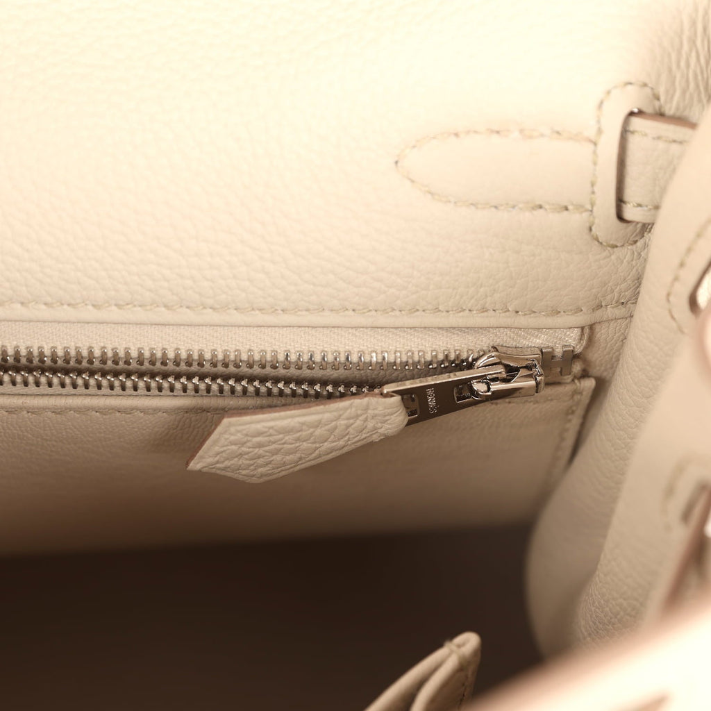 Hermes Kelly Retourne 25 Beton Togo Palladium Hardware