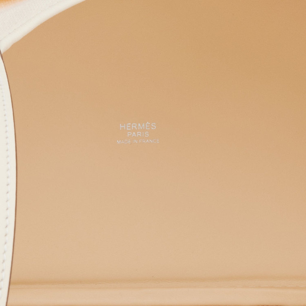 Hermes Picotin Cargo 18 Nata Swift and Toile Canvas Palladium Hardware NO RESERVE!