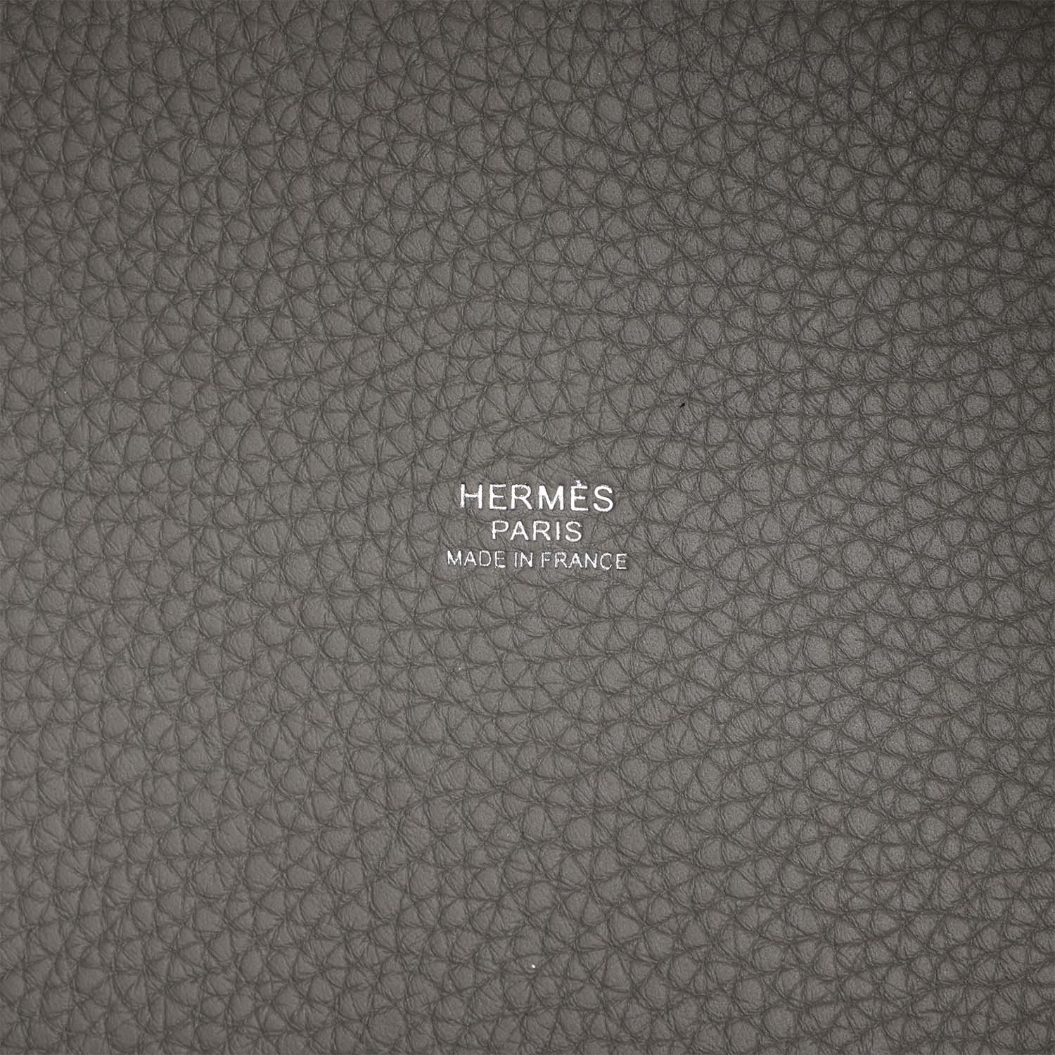 Hermes Picotin Lock 18 Gris Meyer Clemence Palladium Hardware
