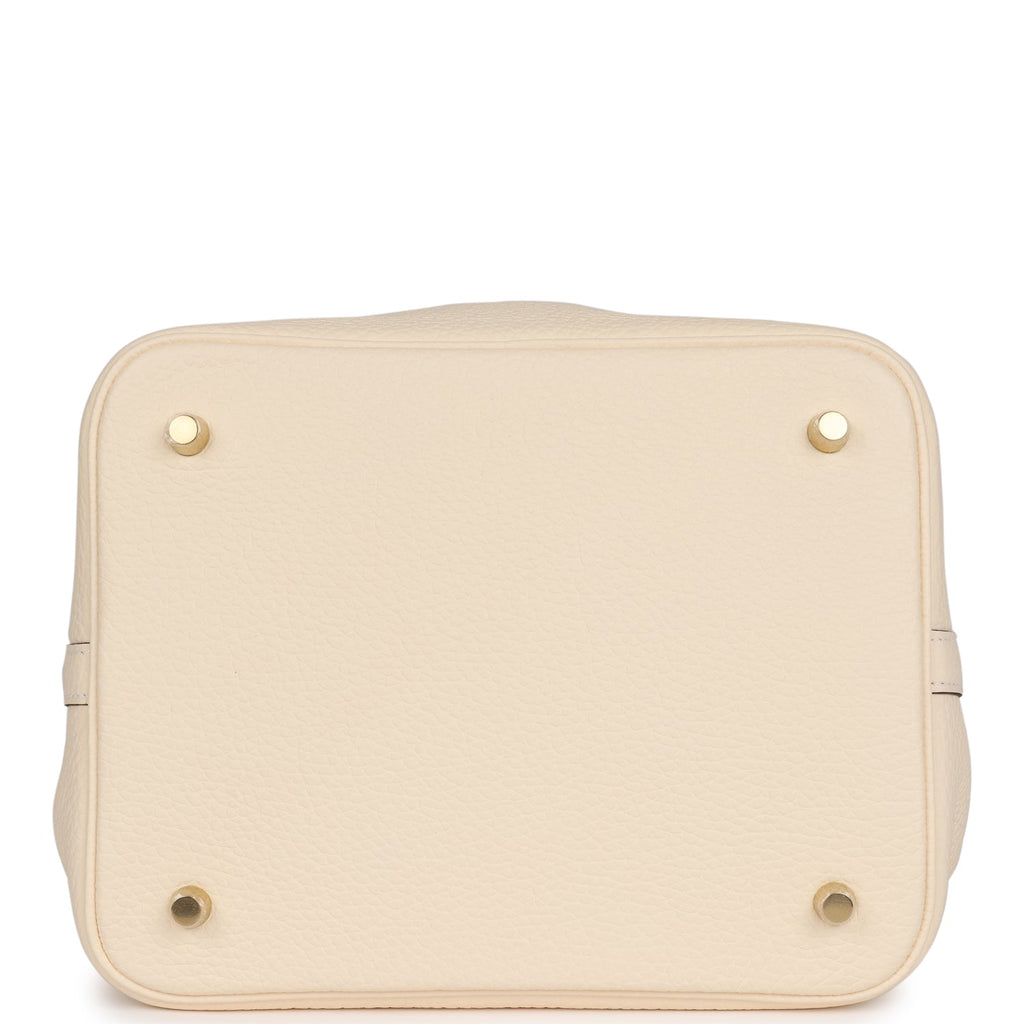 Hermes Picotin Lock 22 Nata Clemence Gold Hardware