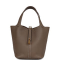 Hermes Picotin Lock 22 Etoupe Clemence Gold Hardware