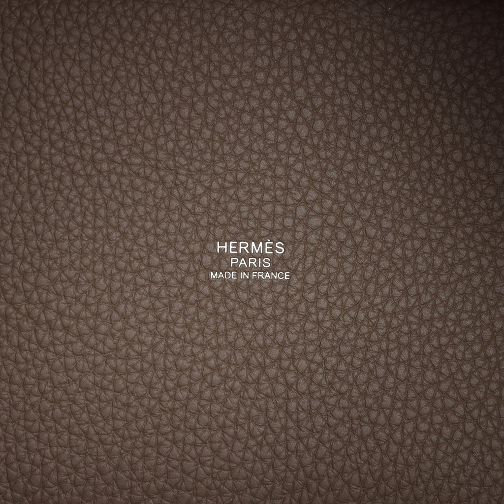 Hermes Picotin 18 Etoupe Clemence Palladium Hardware