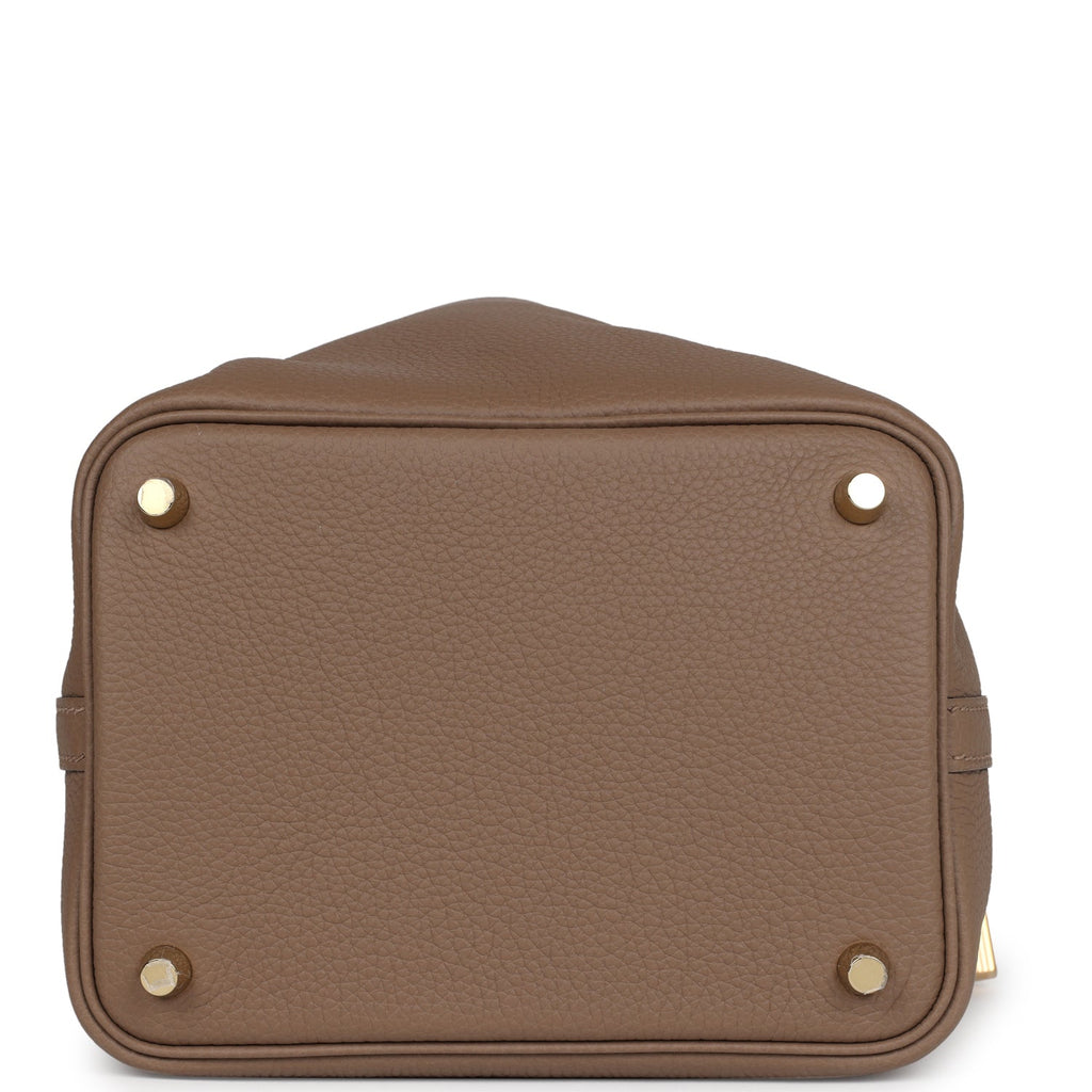 Hermes Picotin Lock 18 Beige De Weimar Maurice Gold Hardware