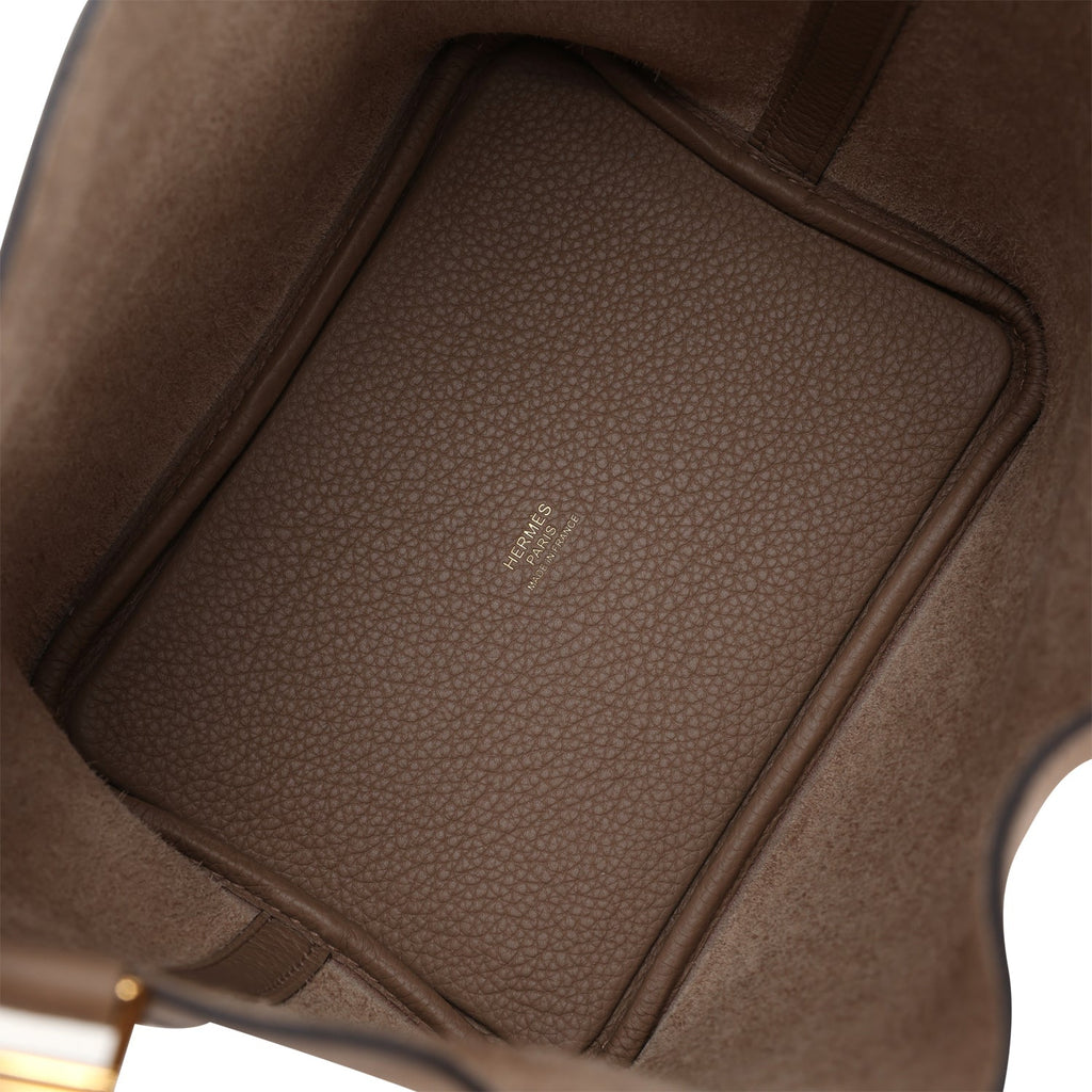Hermes Picotin Lock 18 Beige De Weimar Maurice Gold Hardware