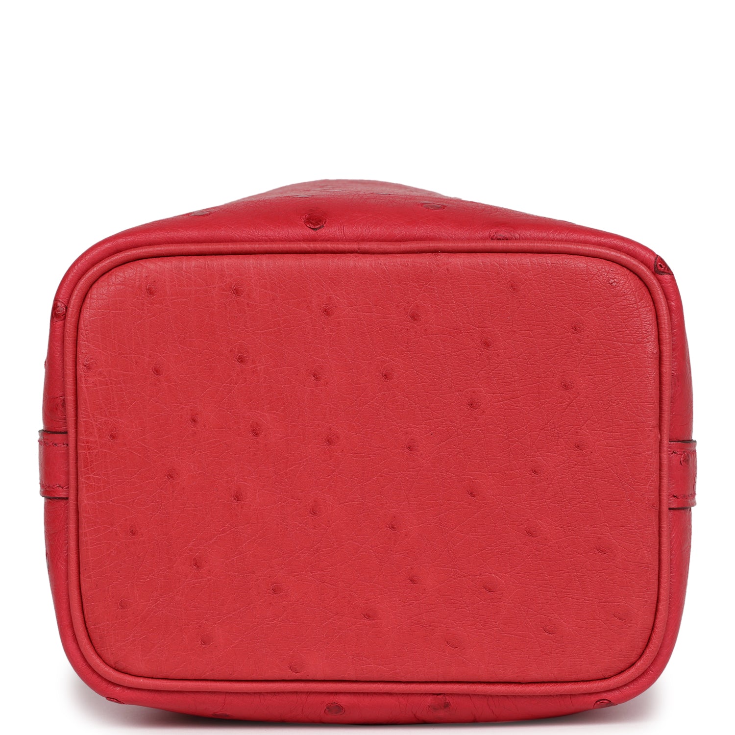Hermes Micro Picotin Lock 14 Bougainvillea Ostrich Palladium Hardware