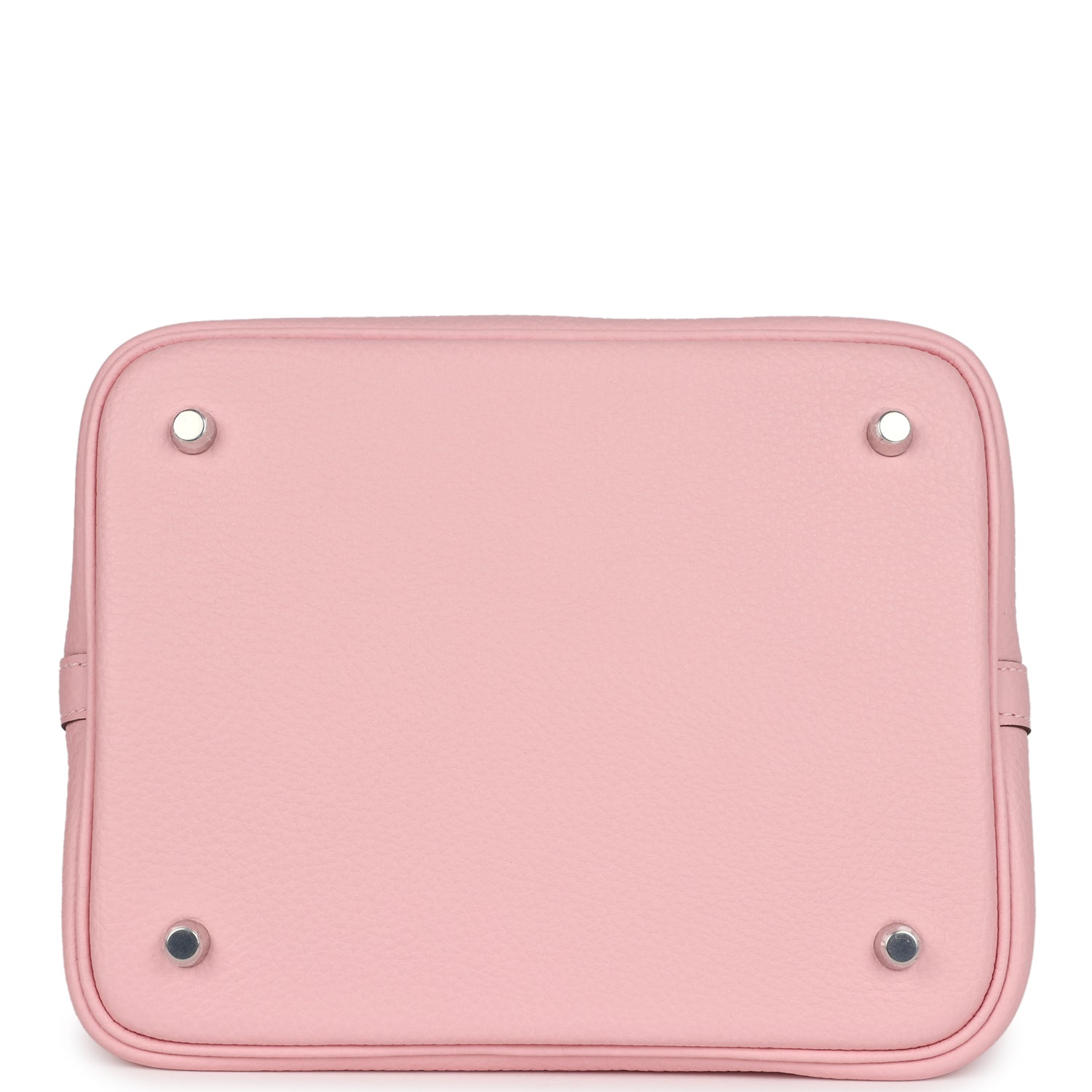 Hermes Picotin Lock 22 Rose Azalee Clemence Palladium Hardware