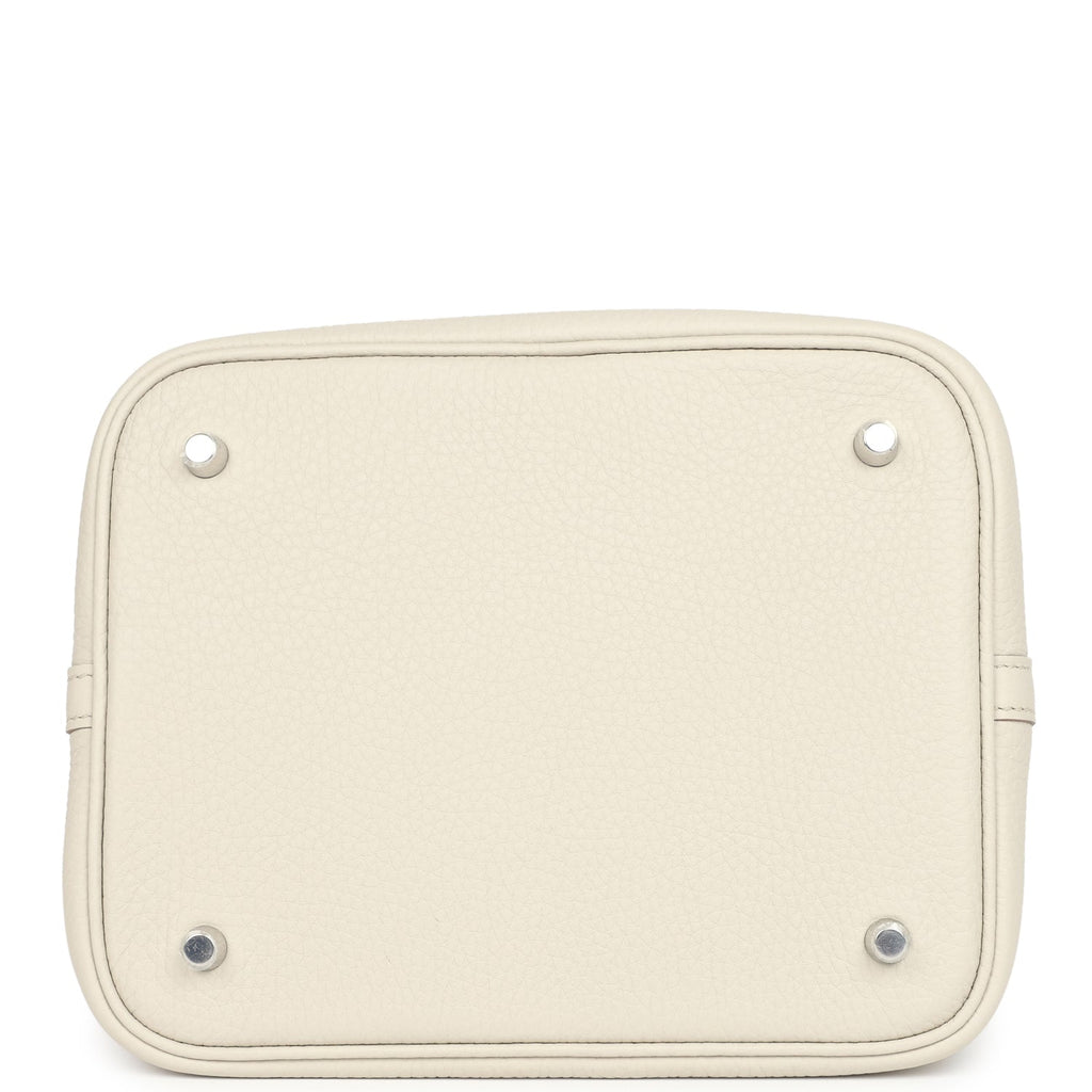 Hermes Picotin Lock 22 Beton Clemence Palladium Hardware