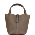 Hermes Picotin Lock 22 Etoupe Clemence Palladium Hardware