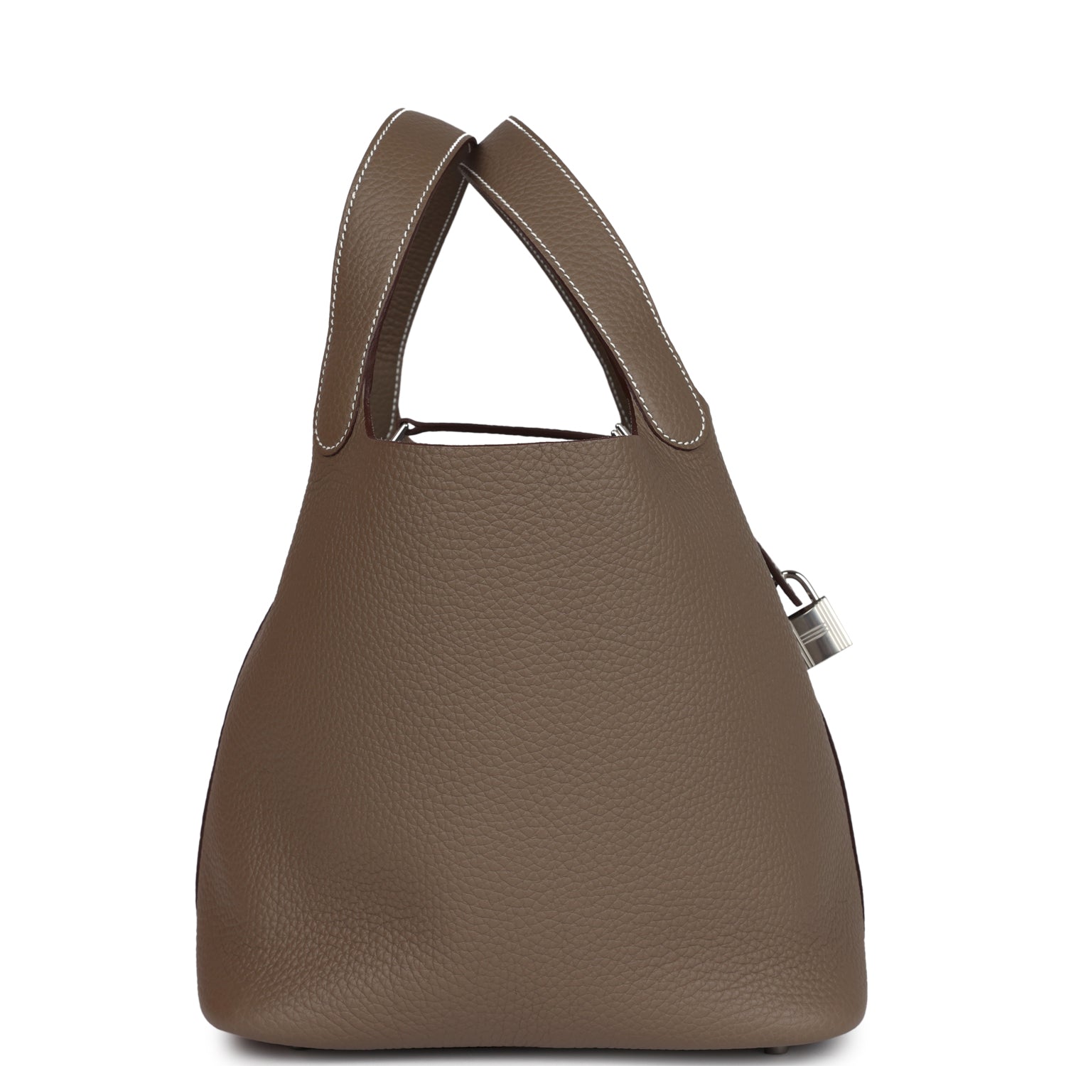 Hermes Picotin Lock 22 Etoupe Clemence Palladium Hardware