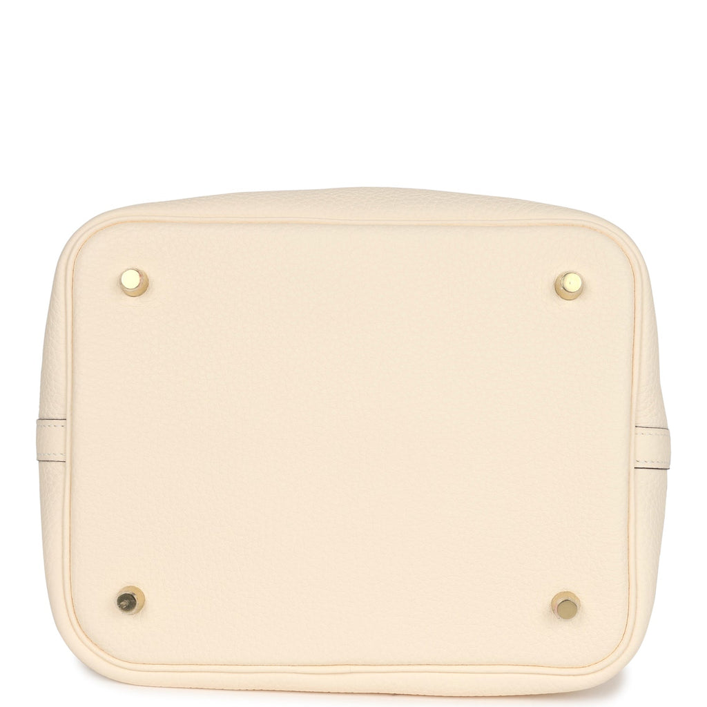 Hermes Picotin Lock 22 Nata Clemence Gold Hardware