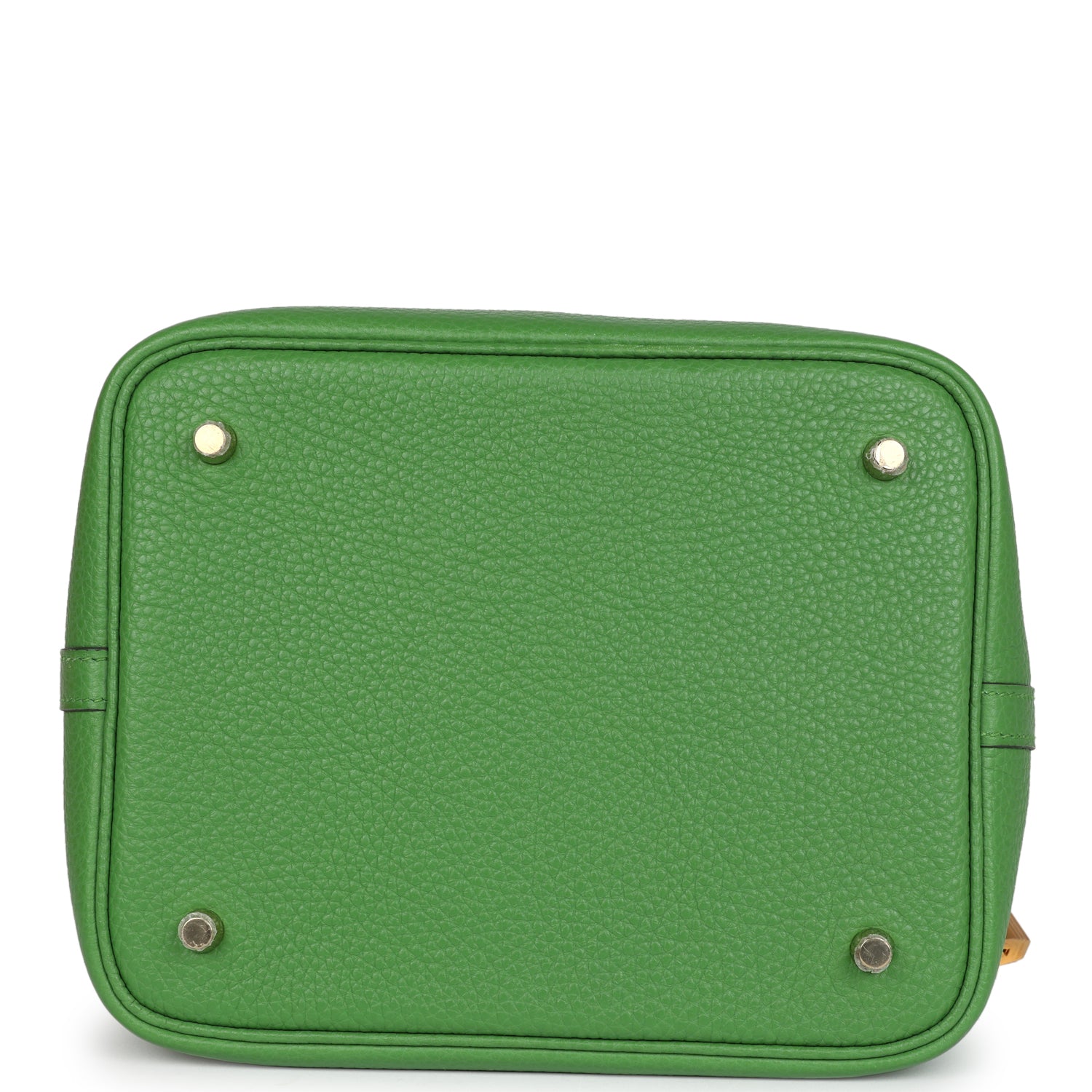 Hermes Picotin Lock 22 Vert Yucca Clemence Gold Hardware