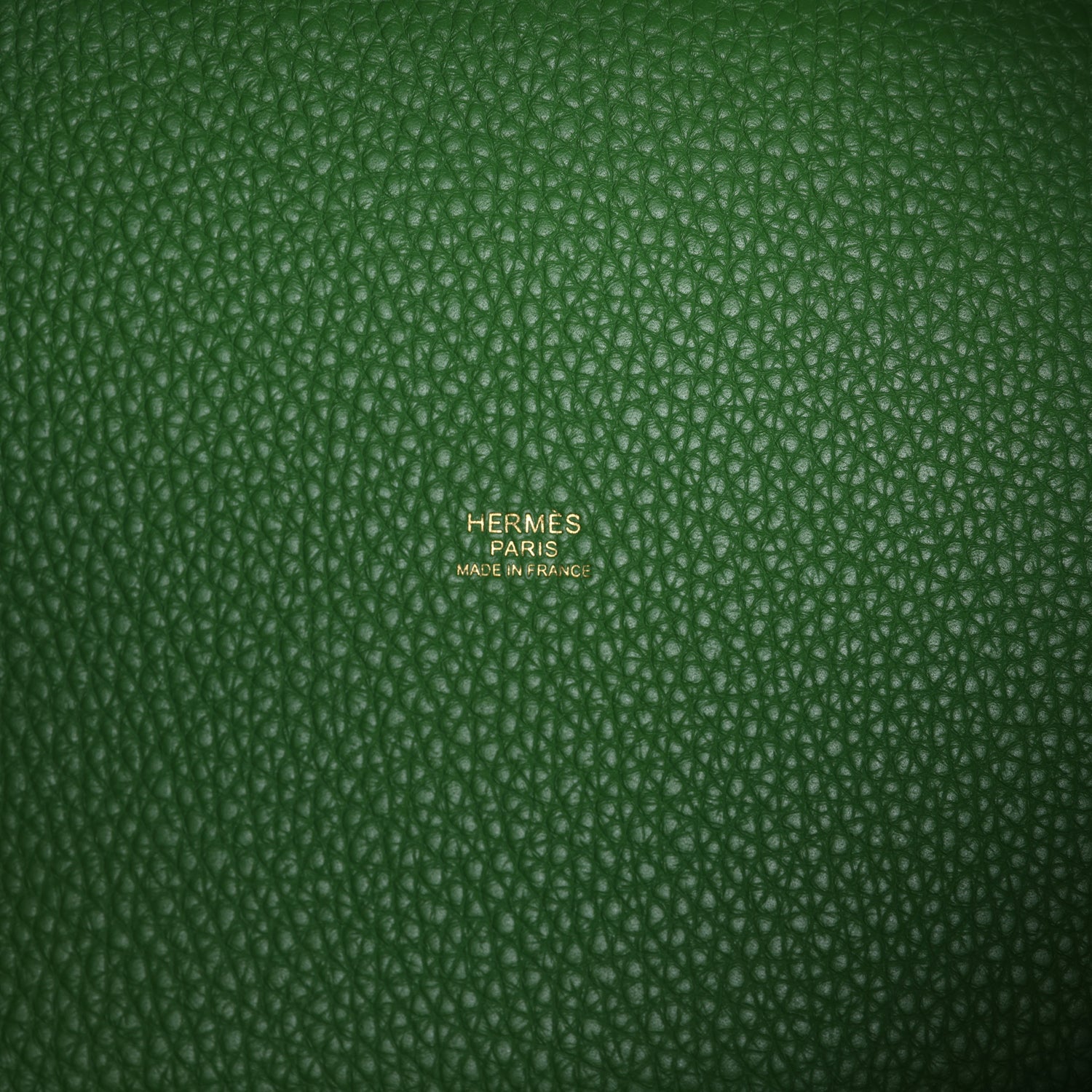 Hermes Picotin Lock 22 Vert Yucca Clemence Gold Hardware