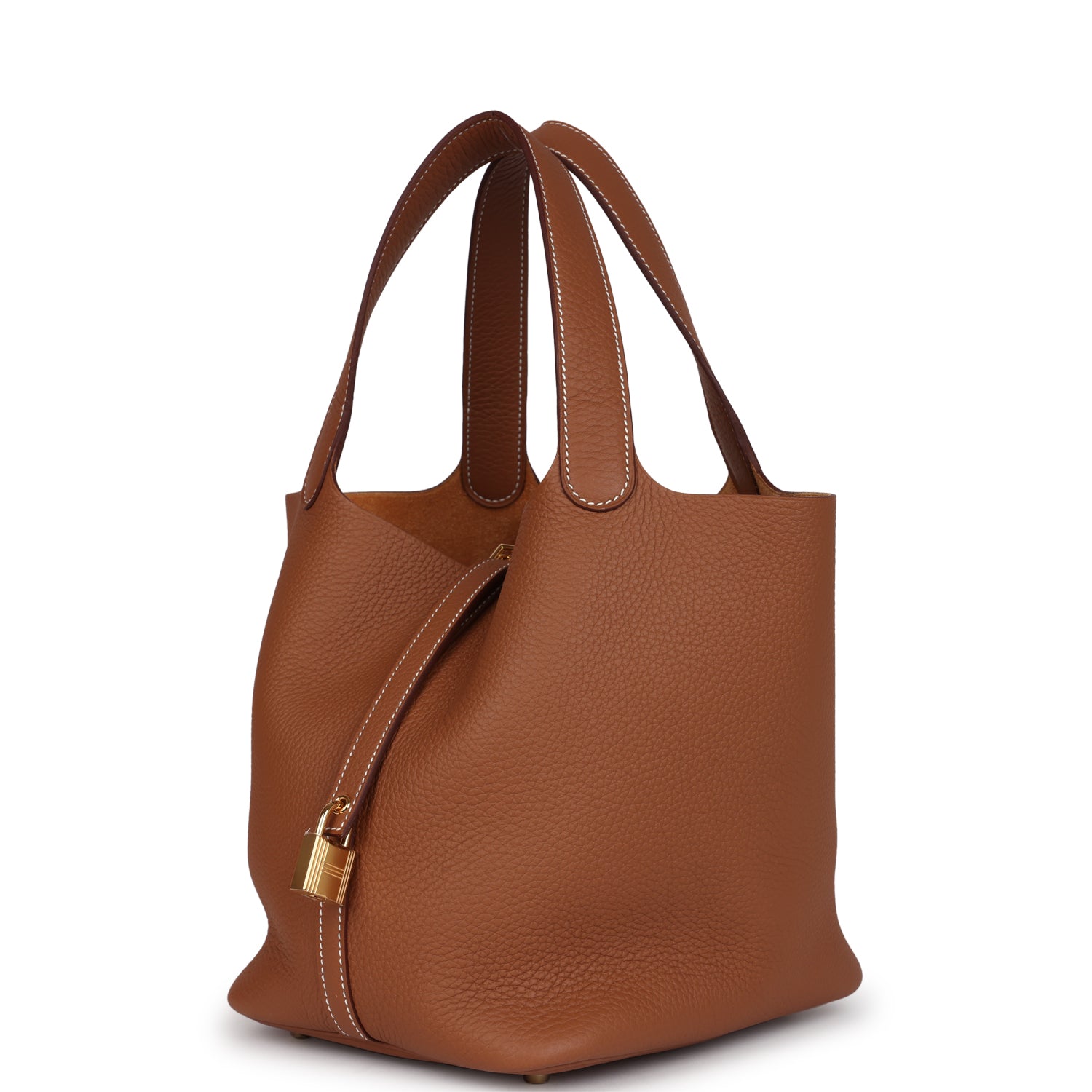 Hermes Picotin Lock 22 Gold Clemence Gold Hardware
