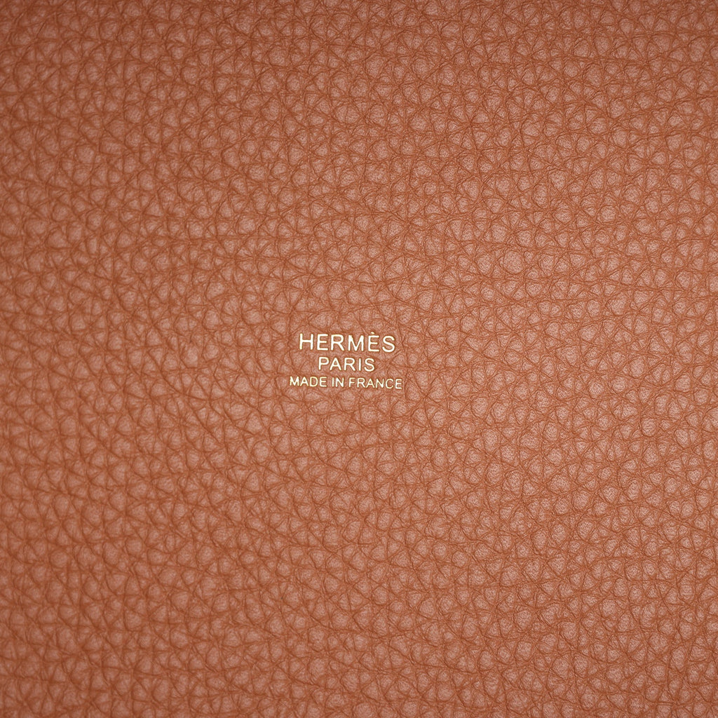 Hermes Picotin Lock 22 Gold Clemence Gold Hardware