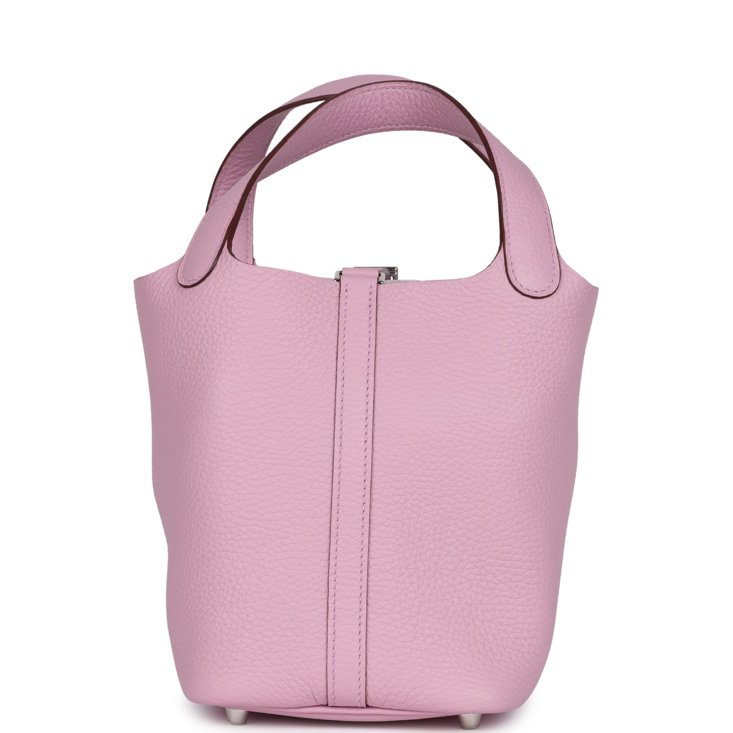 Hermes Picotin Lock 18 Mauve Sylvestre Clemence Palladium Hardware