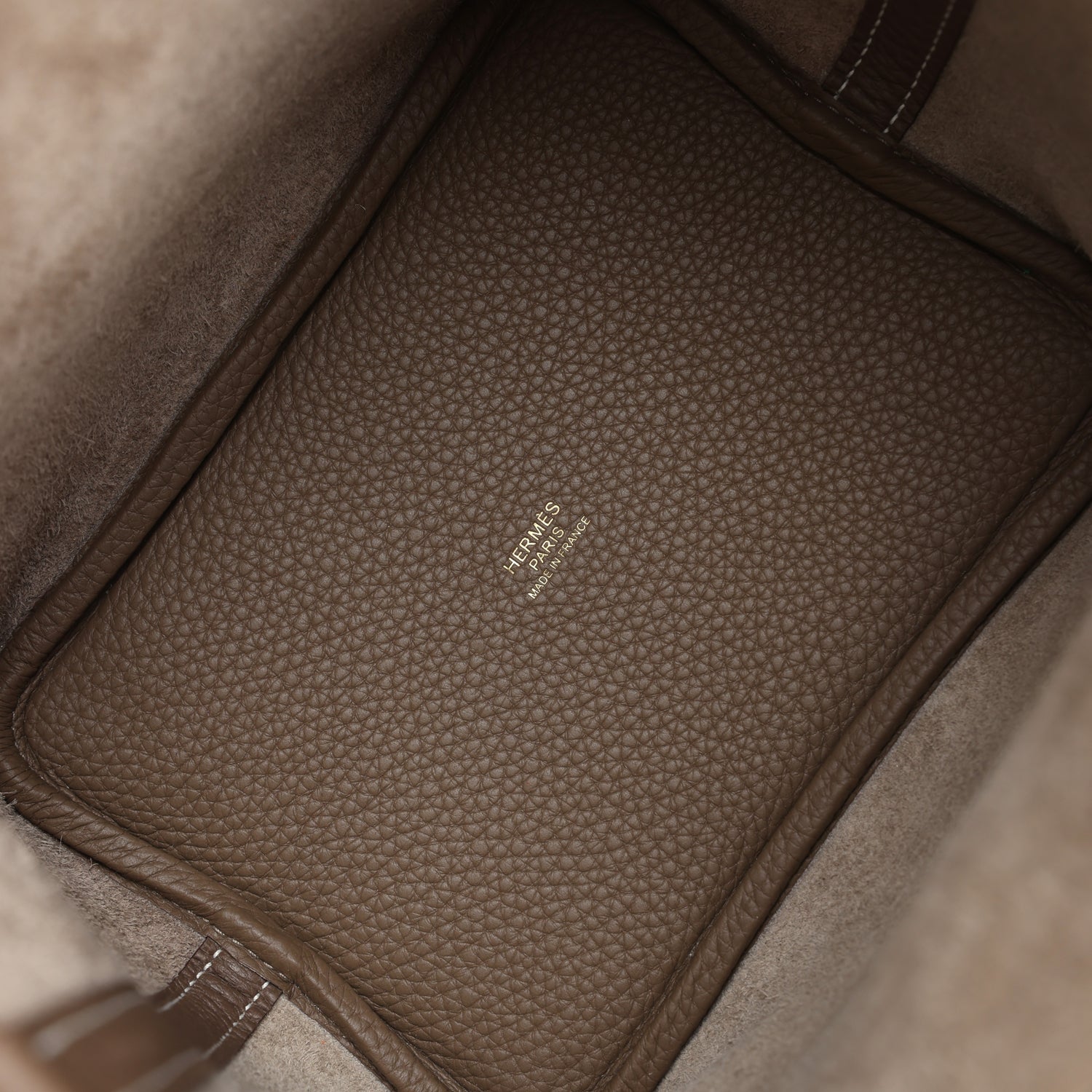 Hermes Picotin Lock 18 Etoupe Clemence Gold Hardware