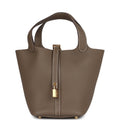 Hermes Picotin Lock 18 Etoupe Clemence Gold Hardware