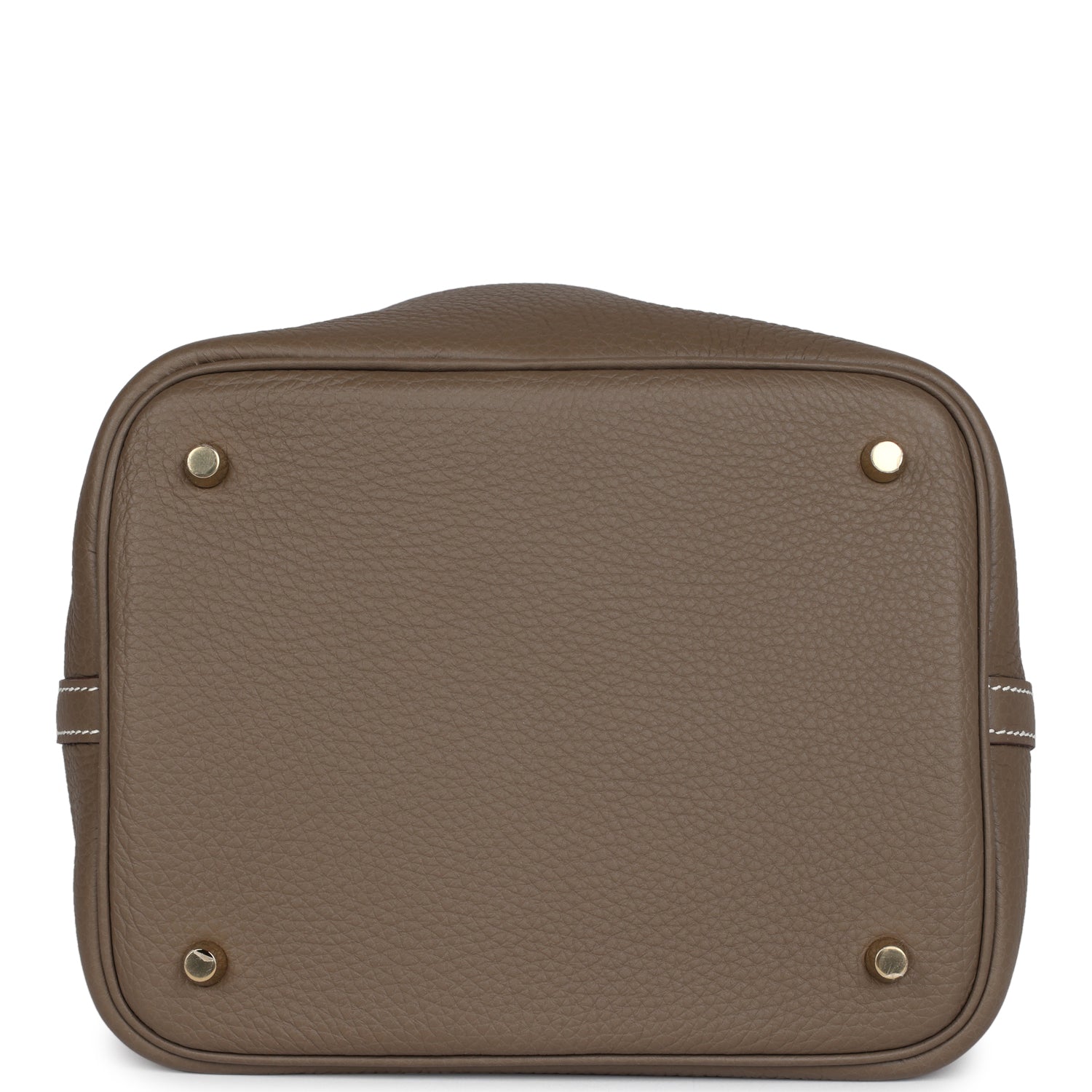 Hermes Picotin Lock 22 Etoupe Clemence Gold Hardware