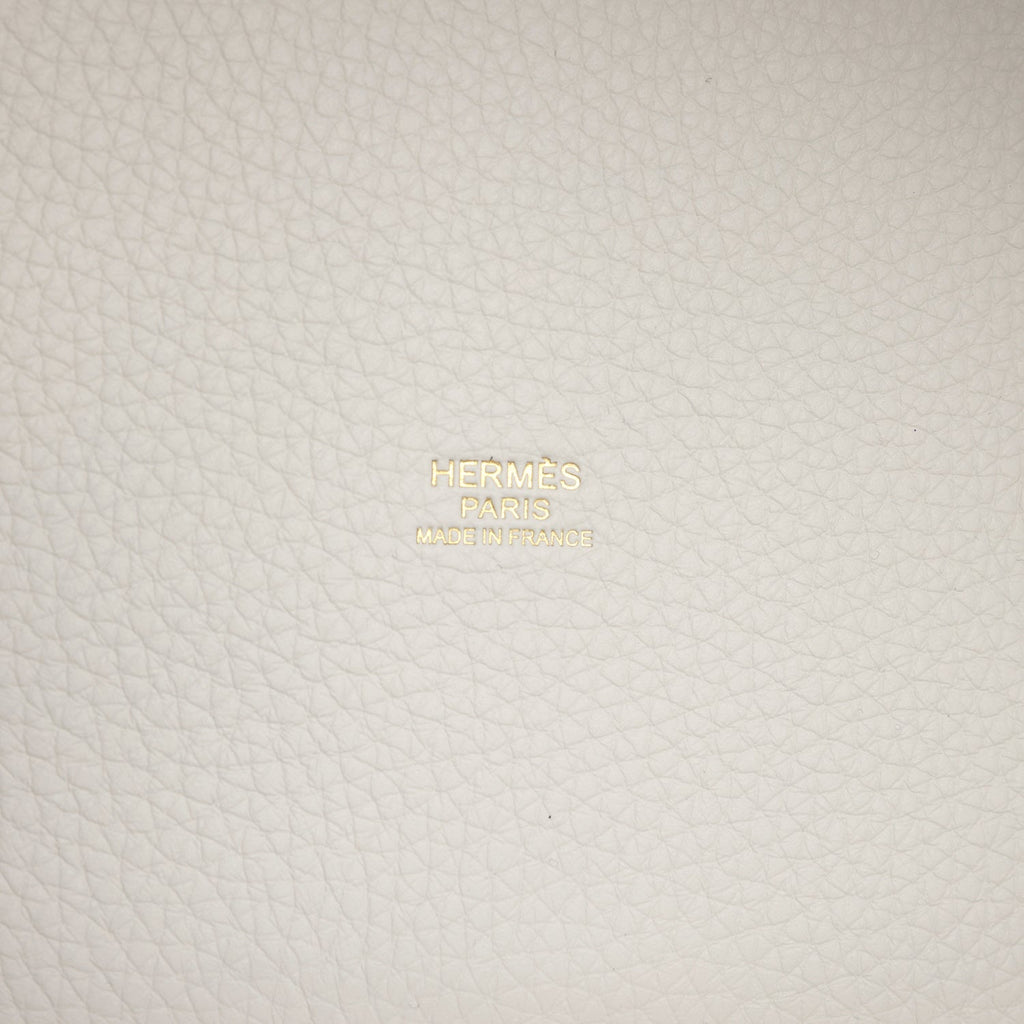 Hermes Picotin Lock 18 Gris Pale Clemence Gold Hardware