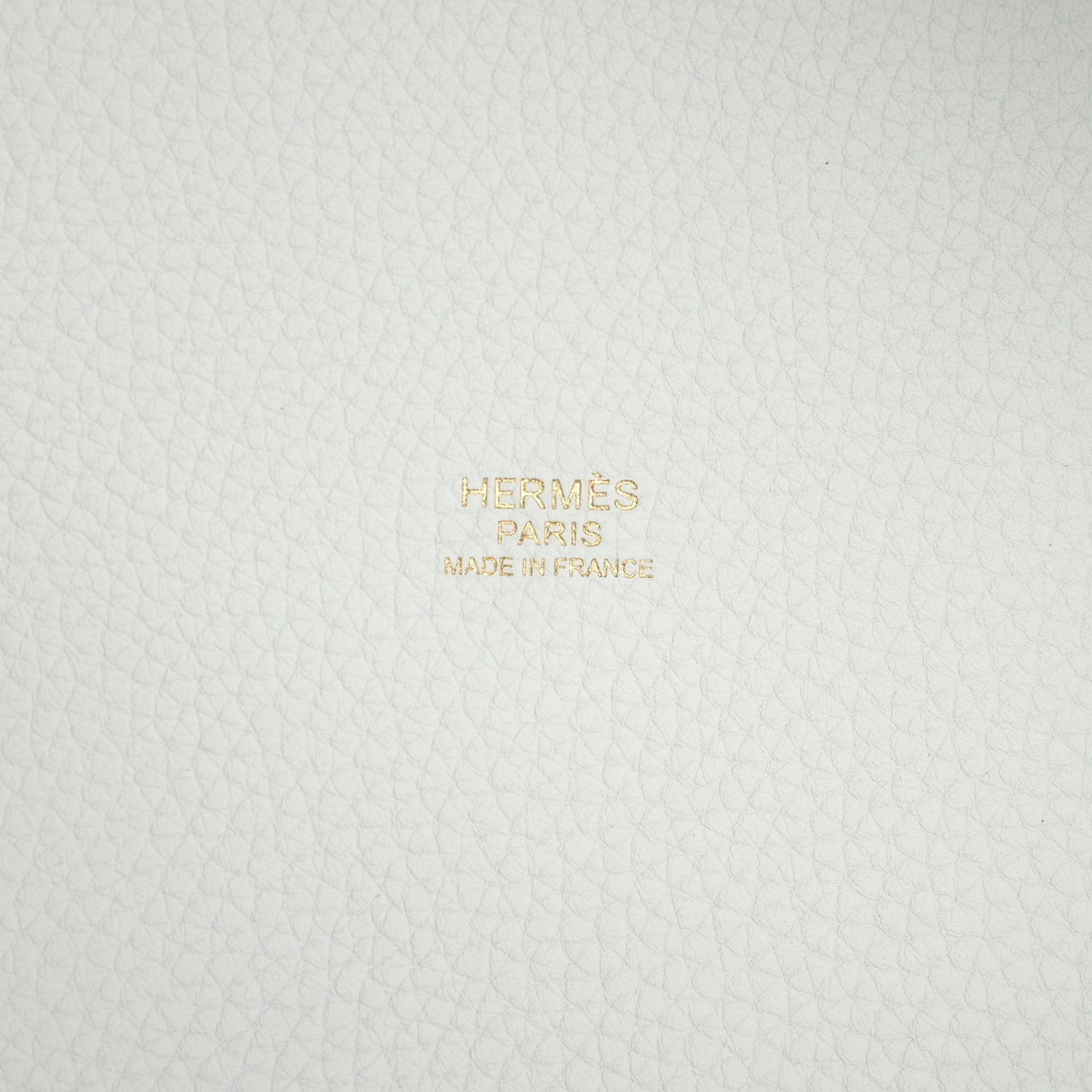 Hermes Picotin Lock 18 New White Clemence Gold Hardware