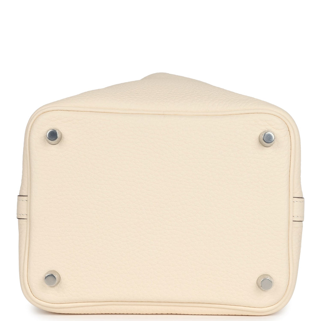 Hermes Picotin Lock 18 Nata Clemence Palladium Hardware