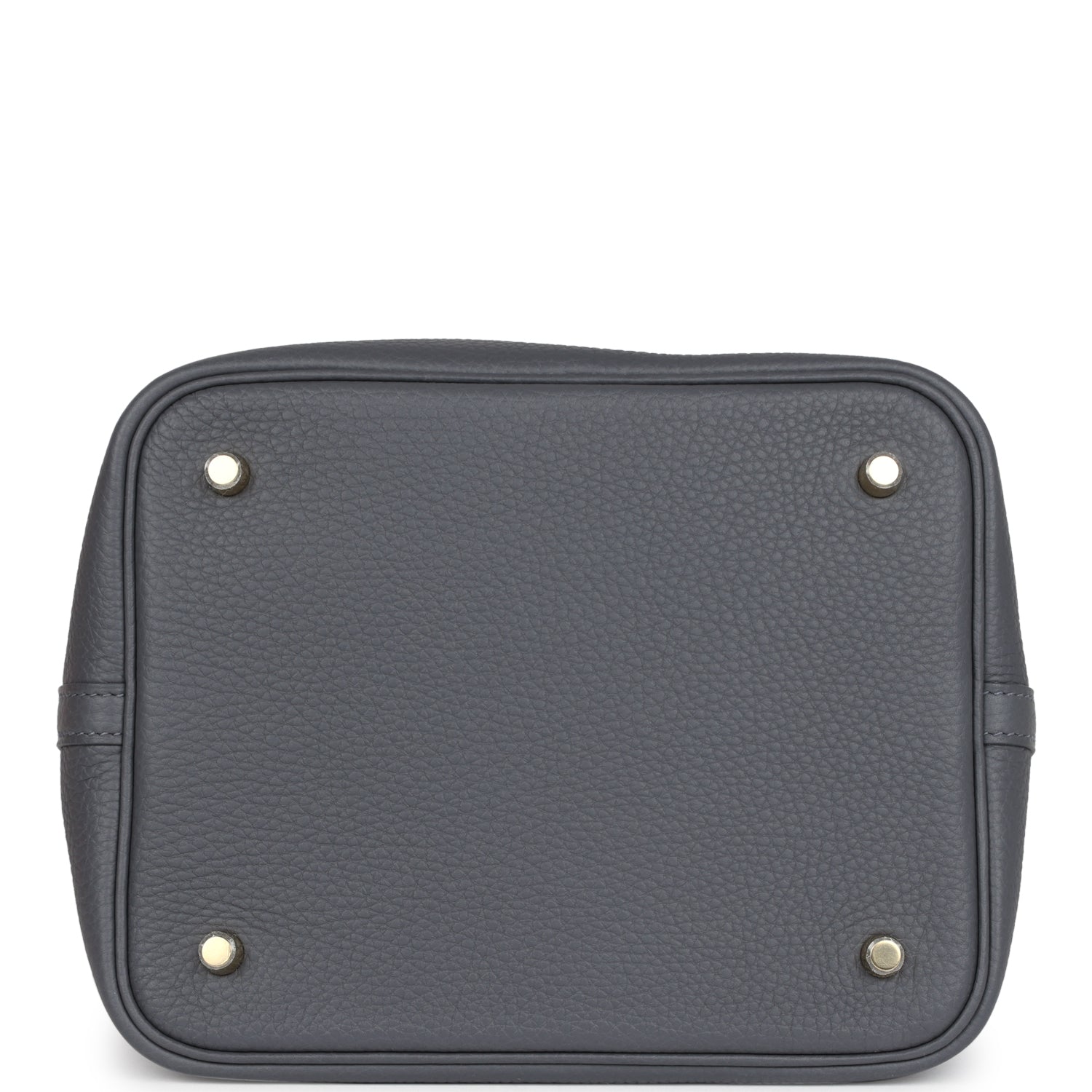 Hermes Picotin Lock 22 Ardoise Clemence Permabrass Hardware