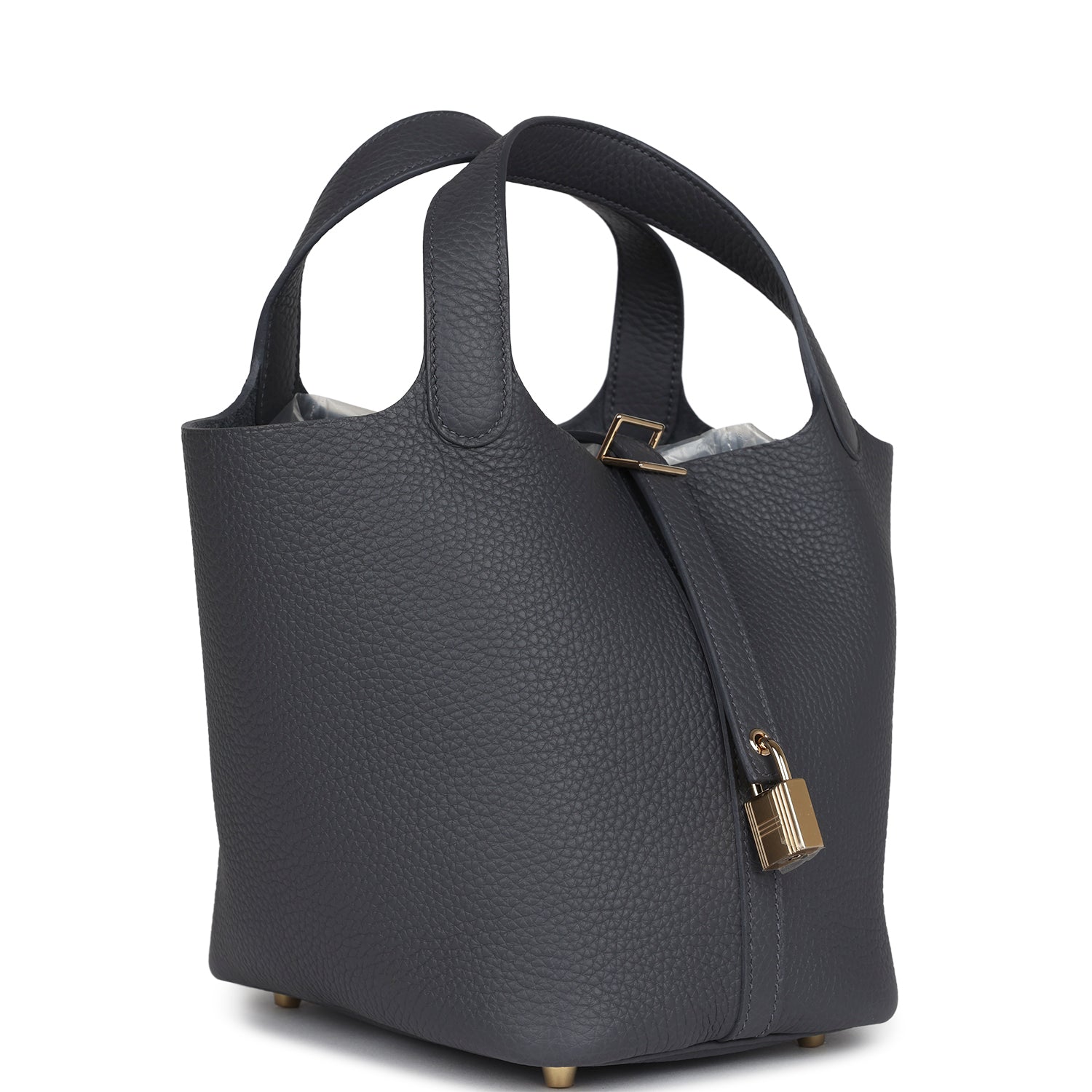 Hermes Picotin Lock 18 Ardoise Clemence Permabrass Hardware
