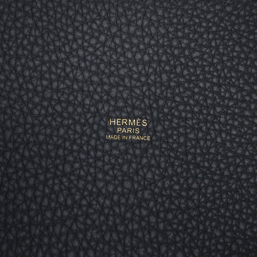 Hermes Picotin Lock 18 Ardoise Clemence Permabrass Hardware