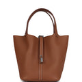 Hermes Picotin Lock 22 Gold Clemence Palladium Hardware