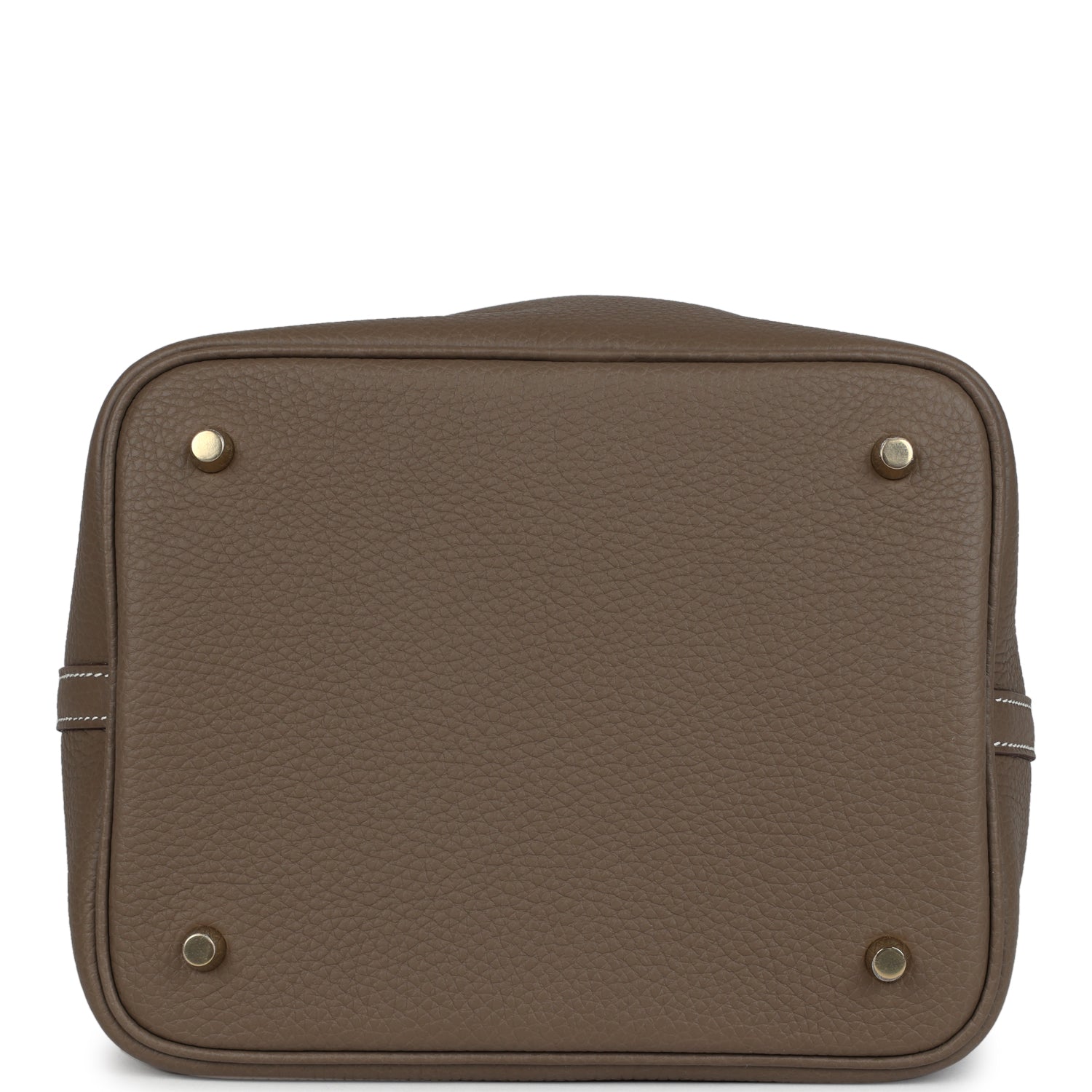 Hermes Picotin Lock 22 Etoupe Clemence Gold Hardware