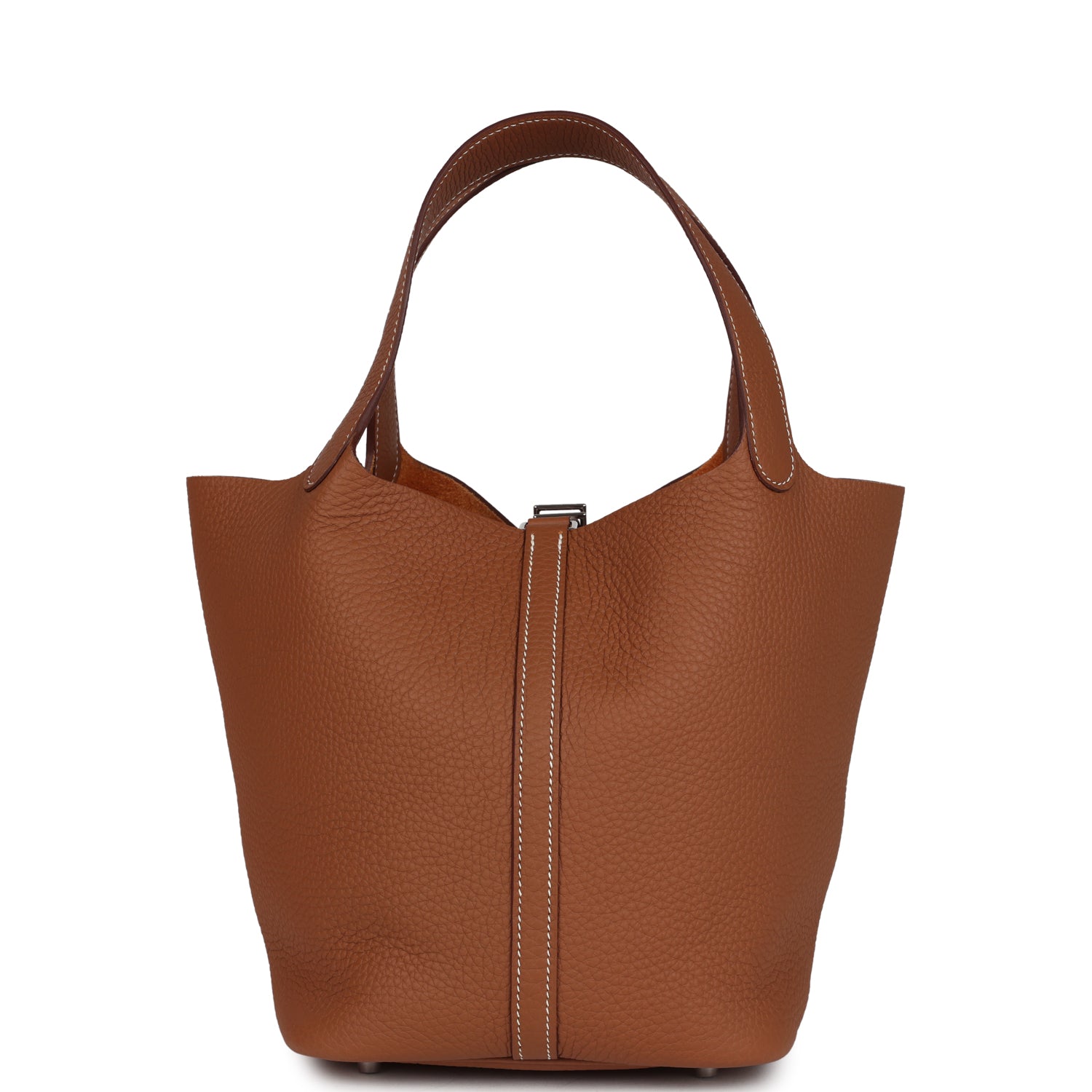 Hermes Picotin Lock 22 Gold Clemence Palladium Hardware