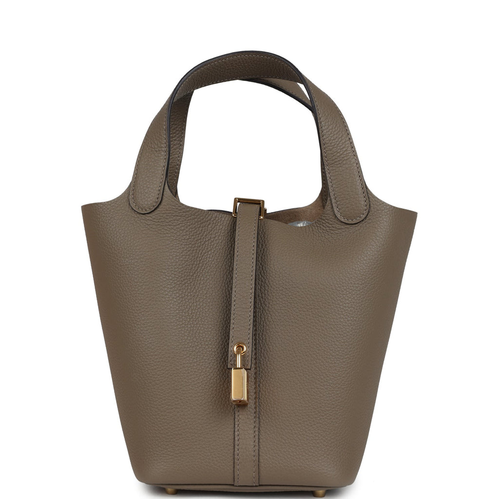 Hermes Picotin Lock 18 Origan Maurice Gold Hardware