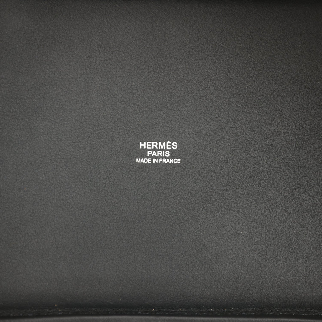 Hermes Picotin Lock 18 Black Swift and Ecru, Bleu, Black and Fauve Toile H Canvas Palladium Hardware