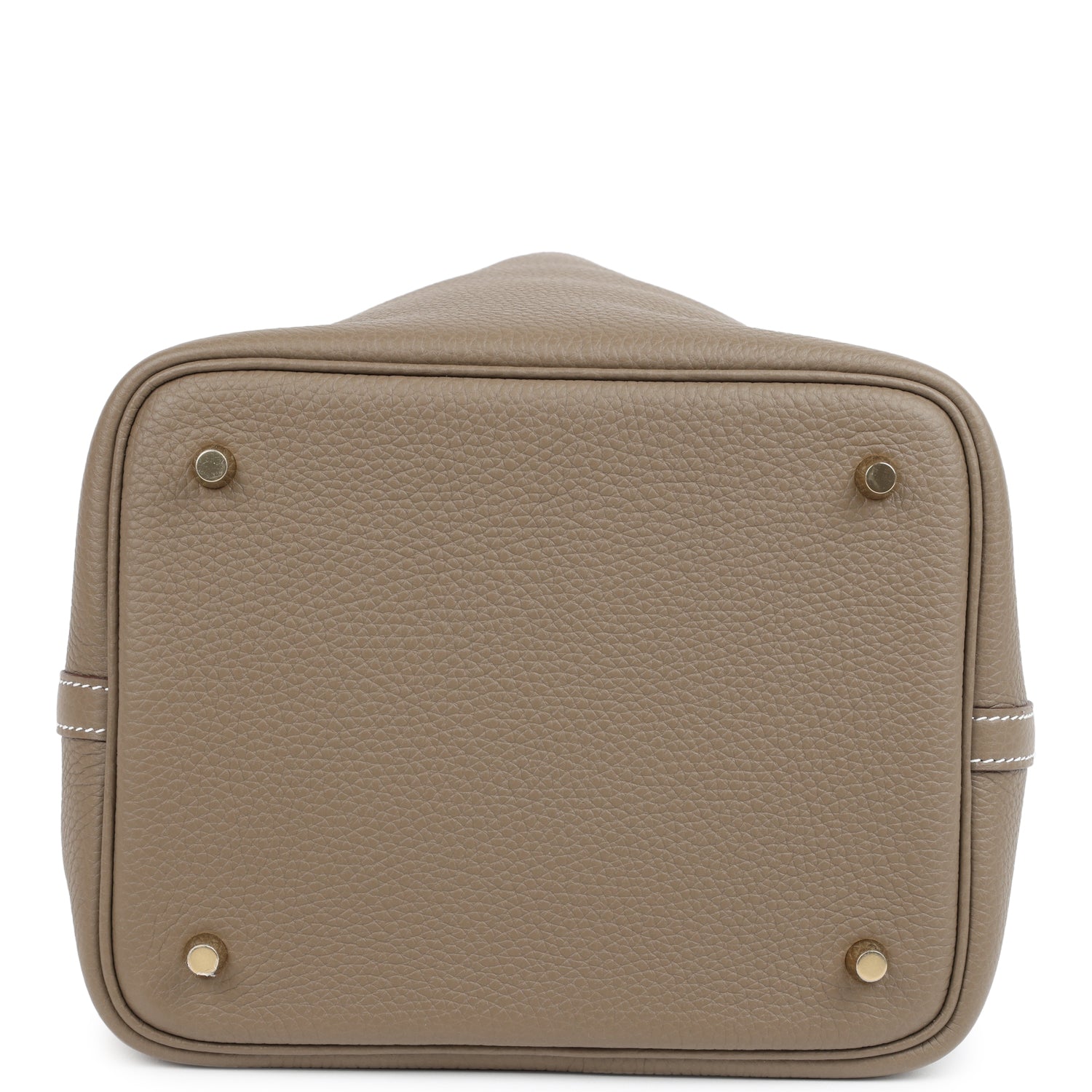 Hermes Picotin Lock 22 Etoupe Clemence Gold Hardware