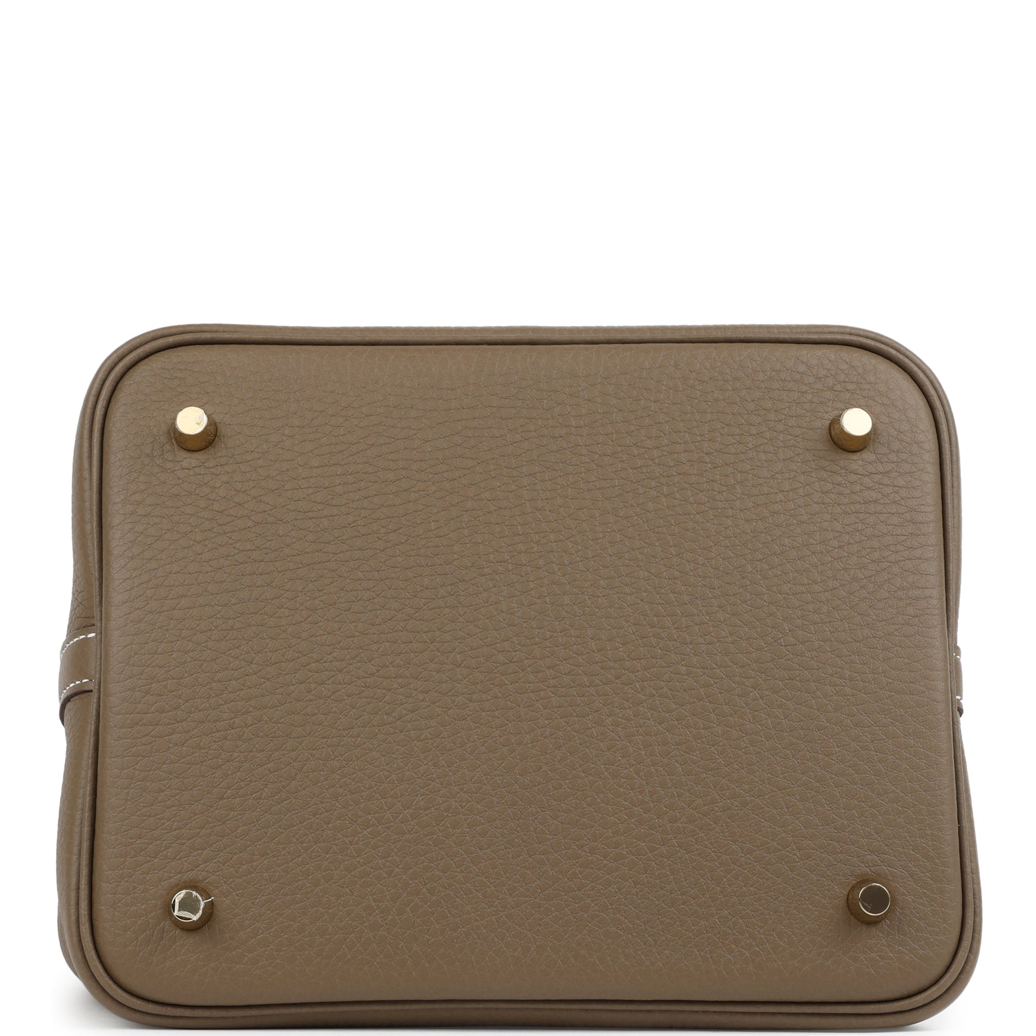 Hermes Picotin Lock 22 Etoupe Clemence Gold Hardware