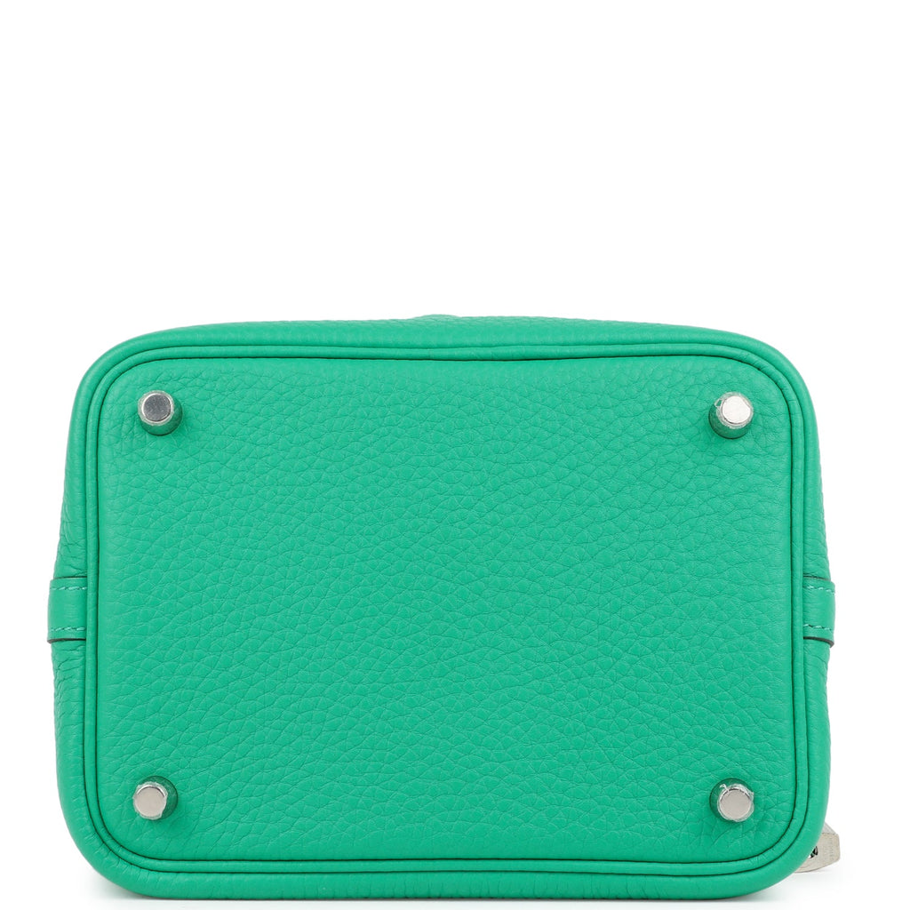 Hermes Picotin Lock 18 Menthe Clemence Palladium Hardware