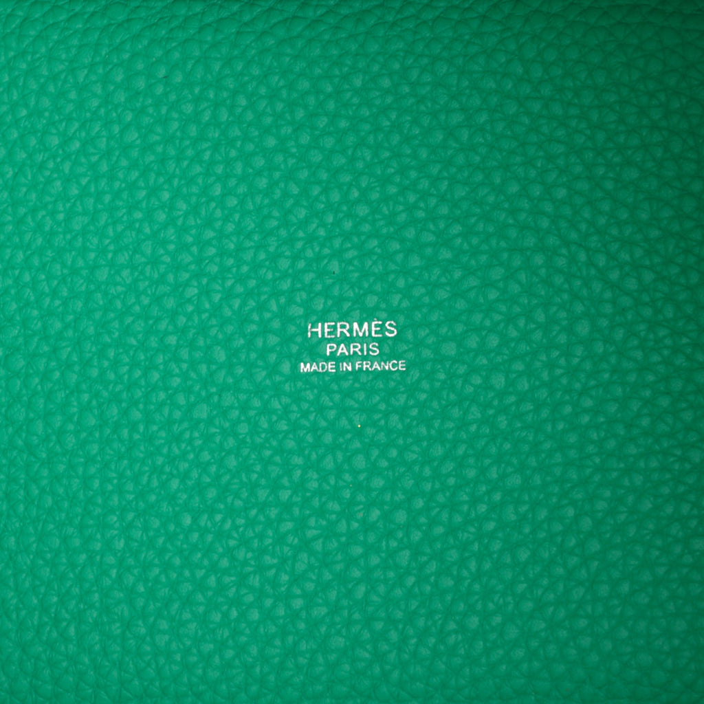 Hermes Picotin Lock 18 Menthe Clemence Palladium Hardware