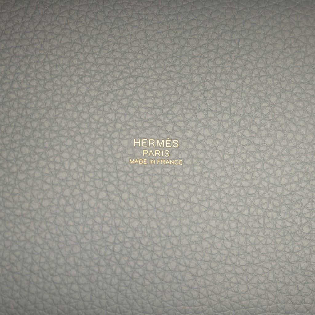 Hermes Picotin Lock 18 Gris Pantin Clemence Gold Hardware