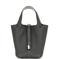 Hermes Picotin Lock 18 Eclat Ardoise Clemence and Gris Pantin Swift Palladium Hardware