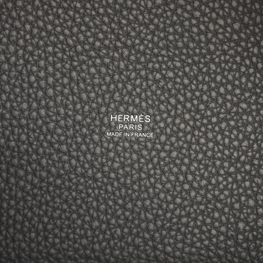 Hermes Picotin Lock 18 Ardoise Clemence Palladium Hardware