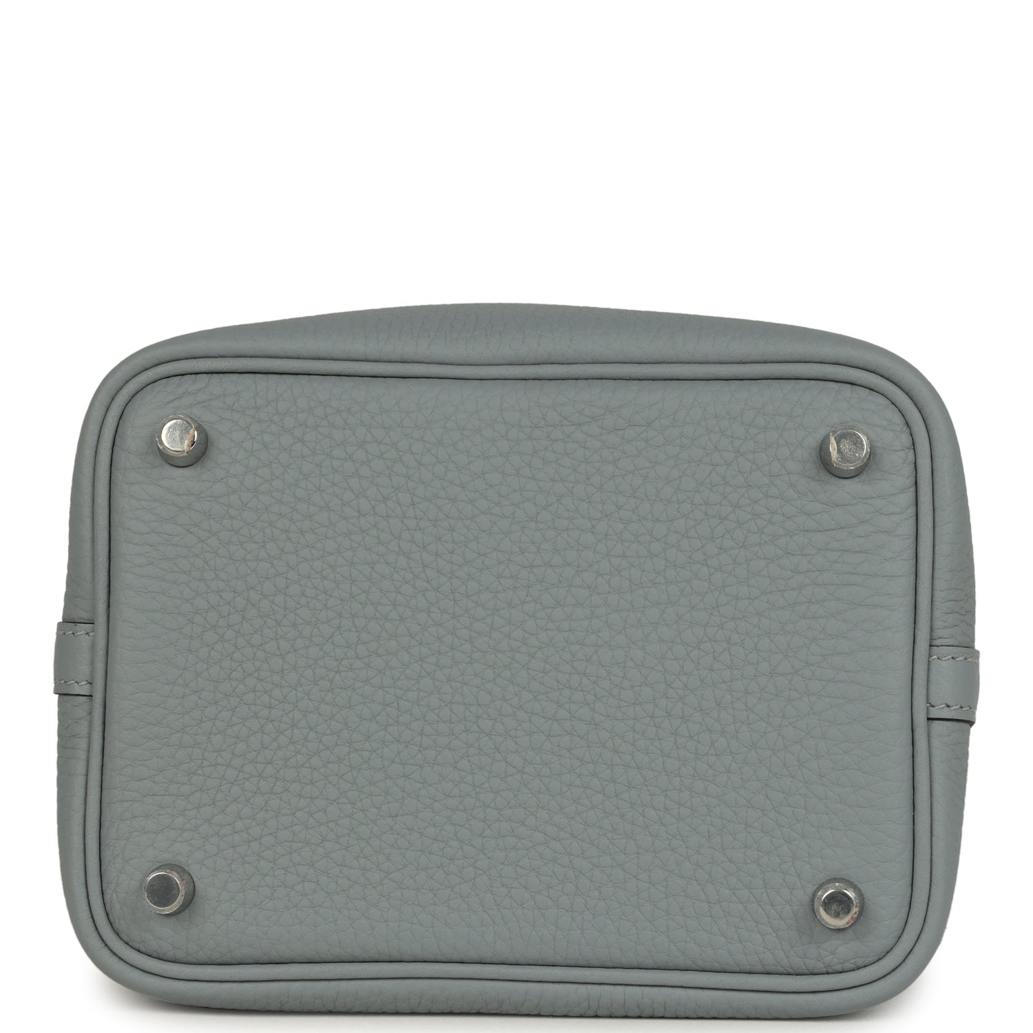 Hermes Picotin Lock 18 Gris Pantin Clemence Palladium Hardware