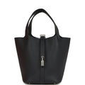 Hermes Picotin Lock 18 Caban Clemence Palladium Hardware